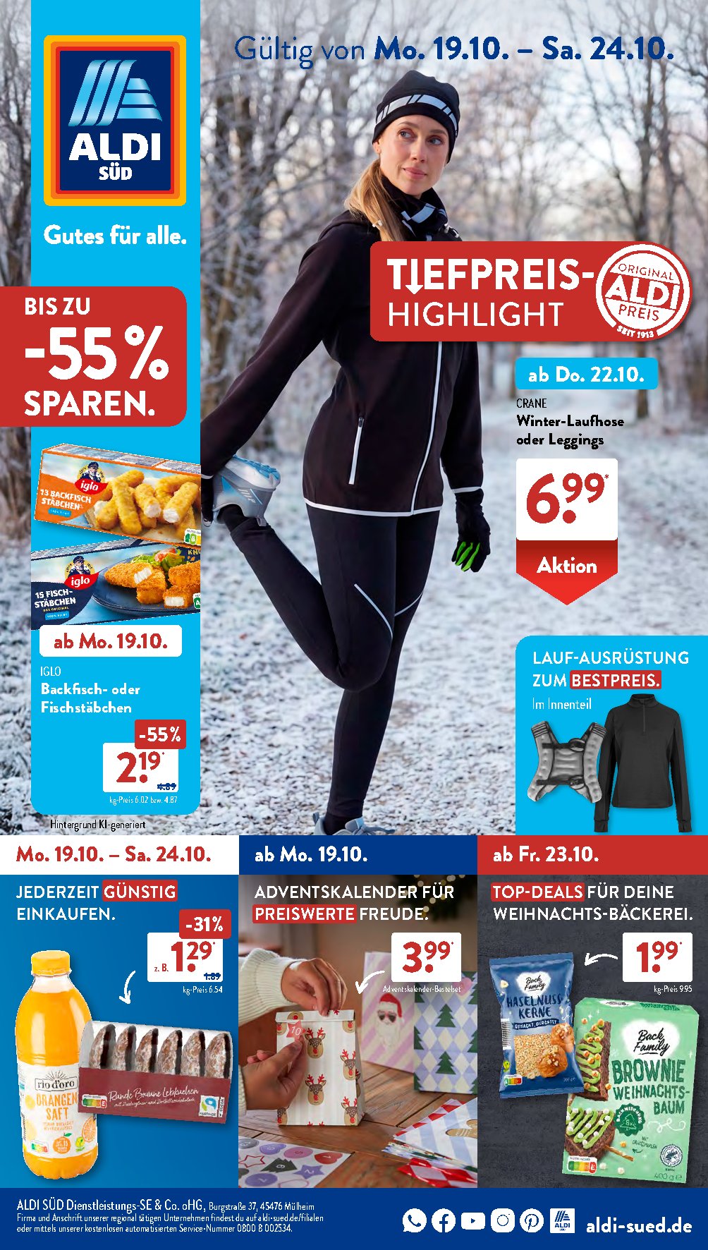 Aldi Sud Szórólap 19.10–25.10.2026 — Oldal 1