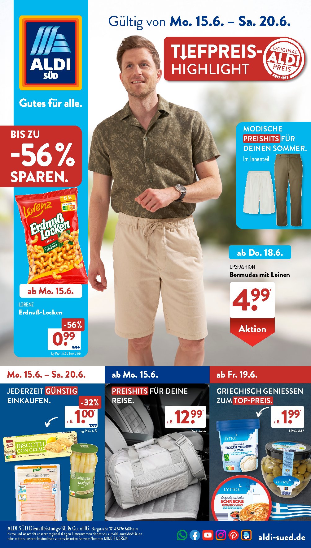 Aldi Sud Каталог 15.06–21.06.2026 — Бет 1