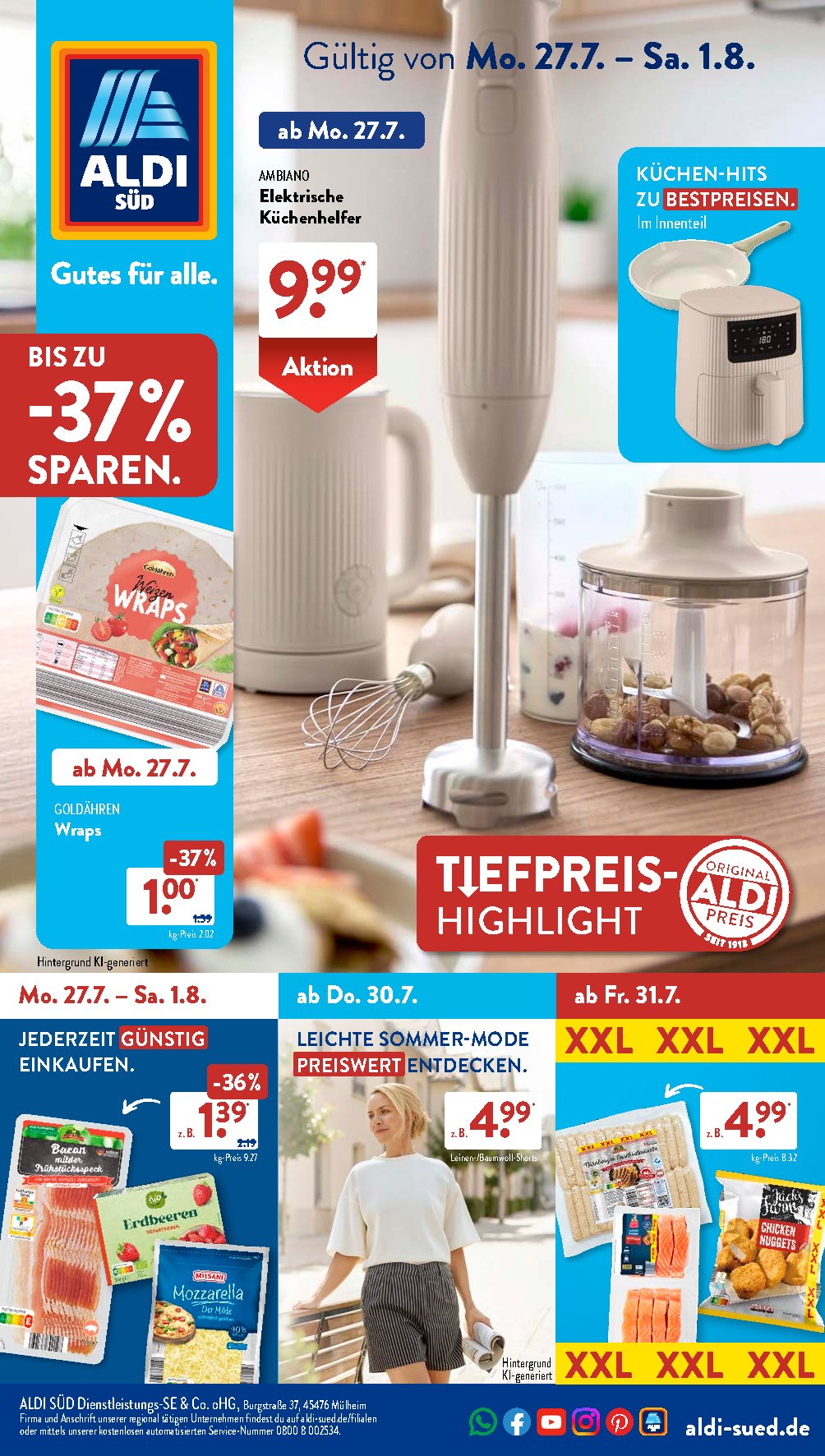 Aldi Sud Gazetka 27.07–02.08.2026 — Strona 1