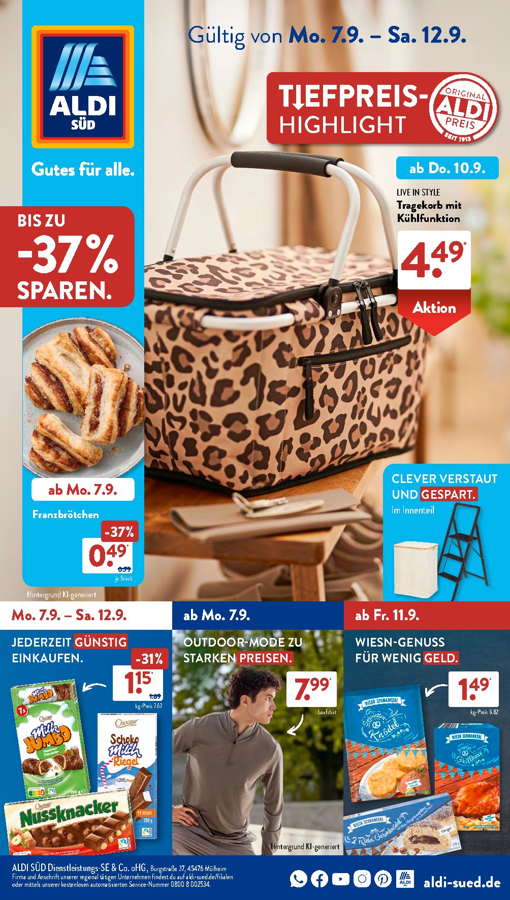 Aldi Sud Gazetka 07.09–13.09.2026 — Strona 1