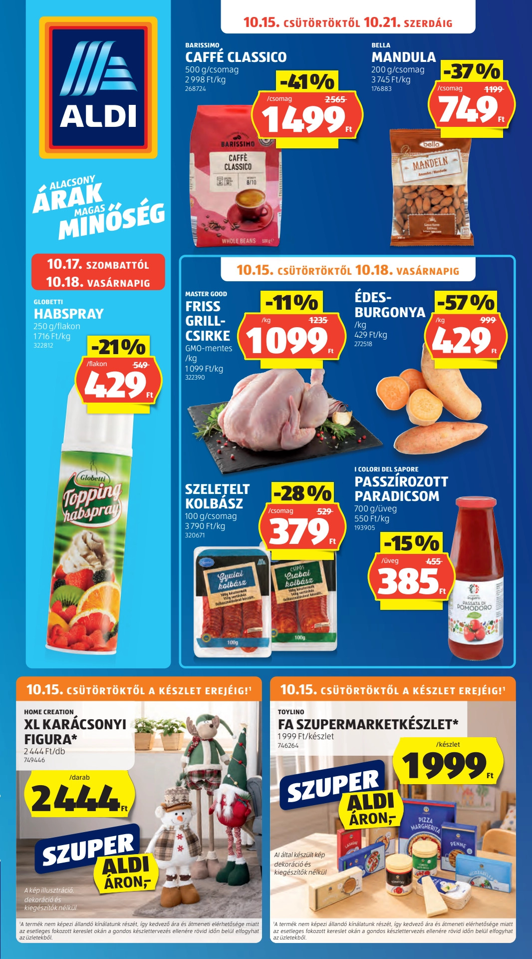Aldi Szórólap 15.10–21.10.2026 — Oldal 1