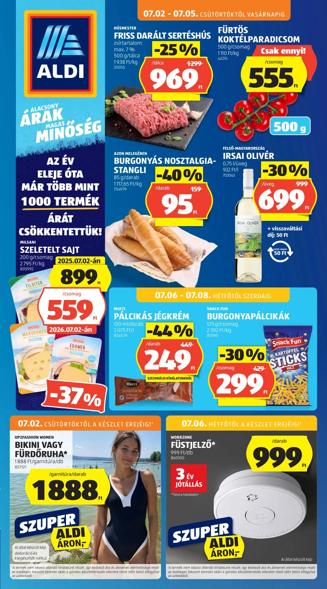 Aldi עלון 02.07–08.07.2026 — עמוד 1