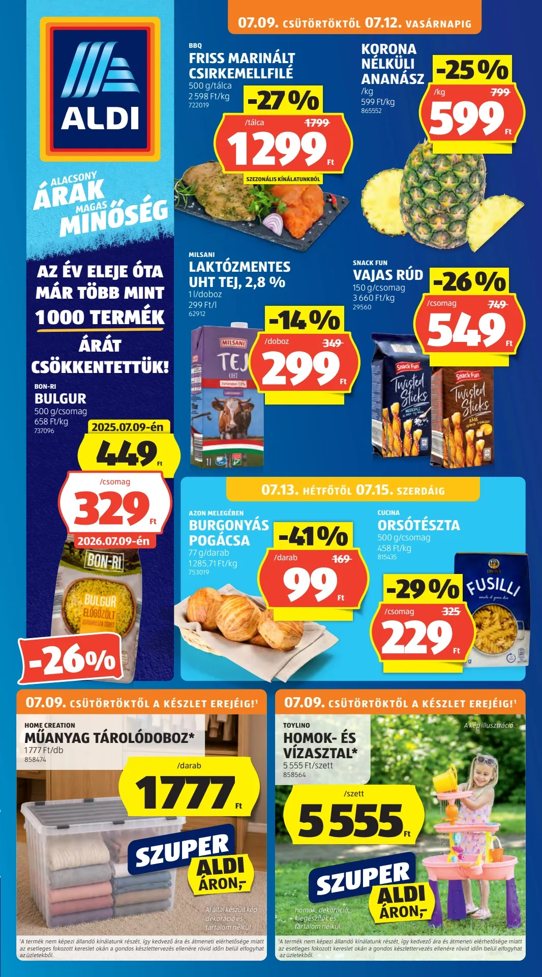 Aldi Flyer 09.07–15.07.2026 — Page 1