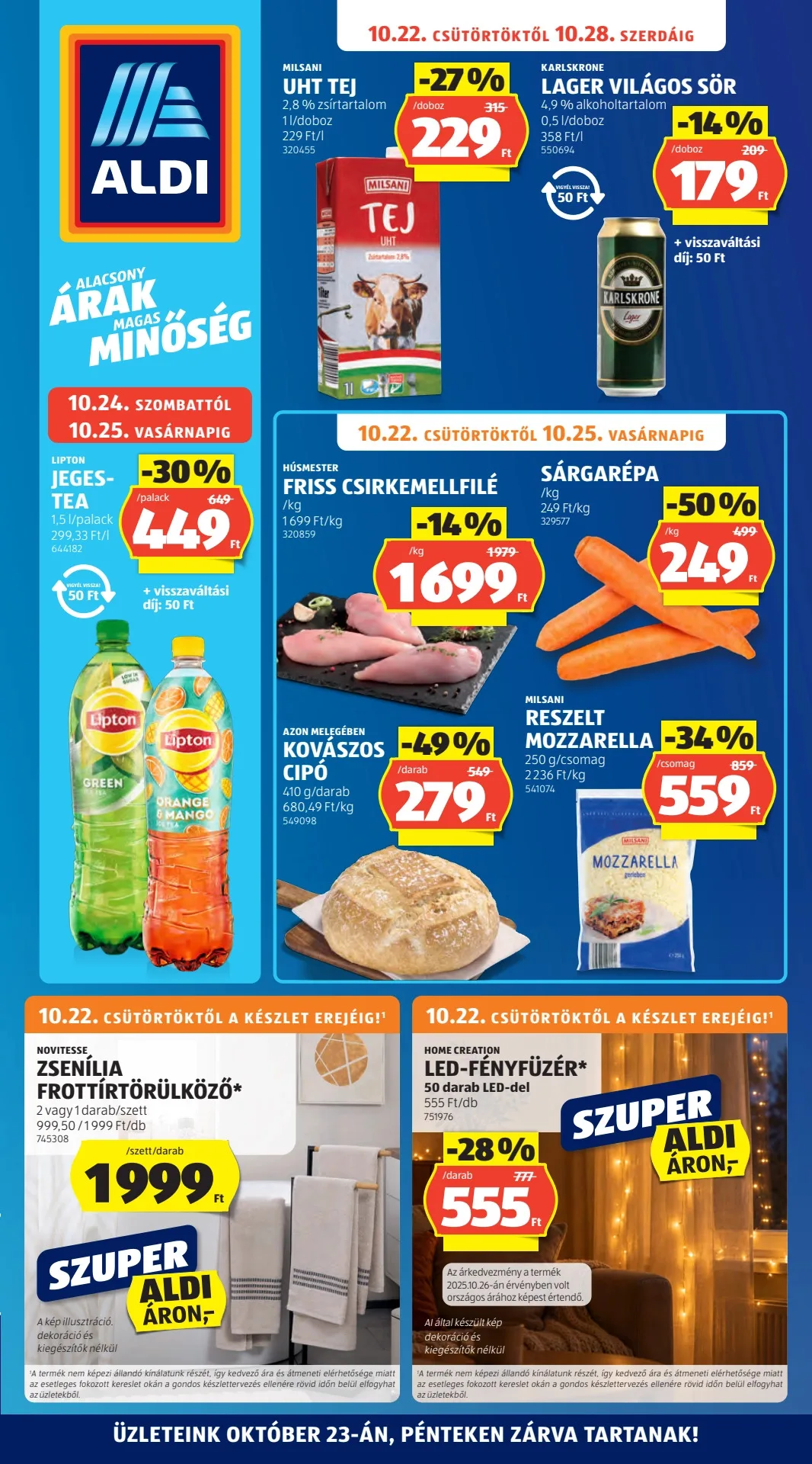 Aldi Gazetka 22.10–28.10.2026 — Strona 1