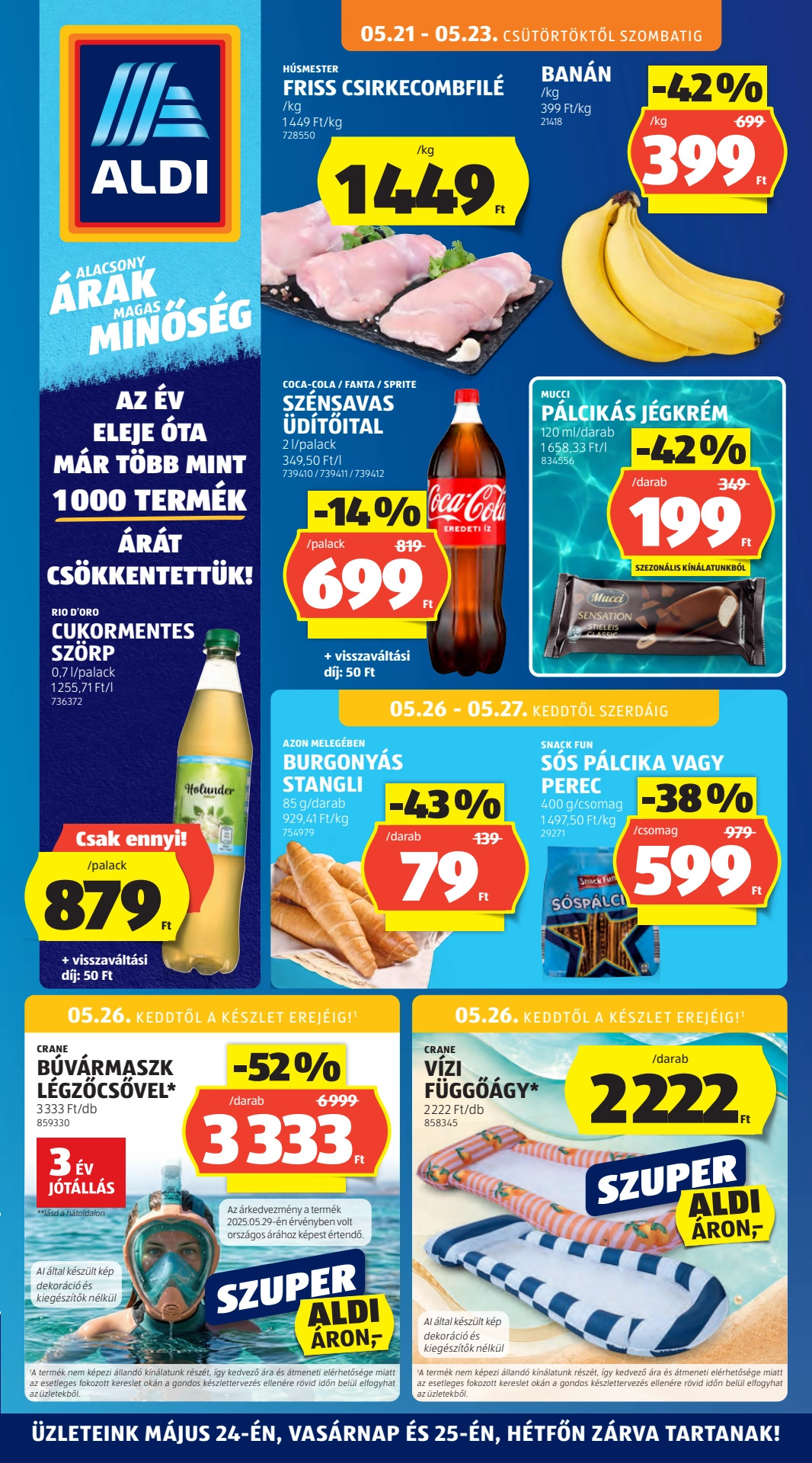 Aldi Szórólap 21.05–27.05.2026 — Oldal 1
