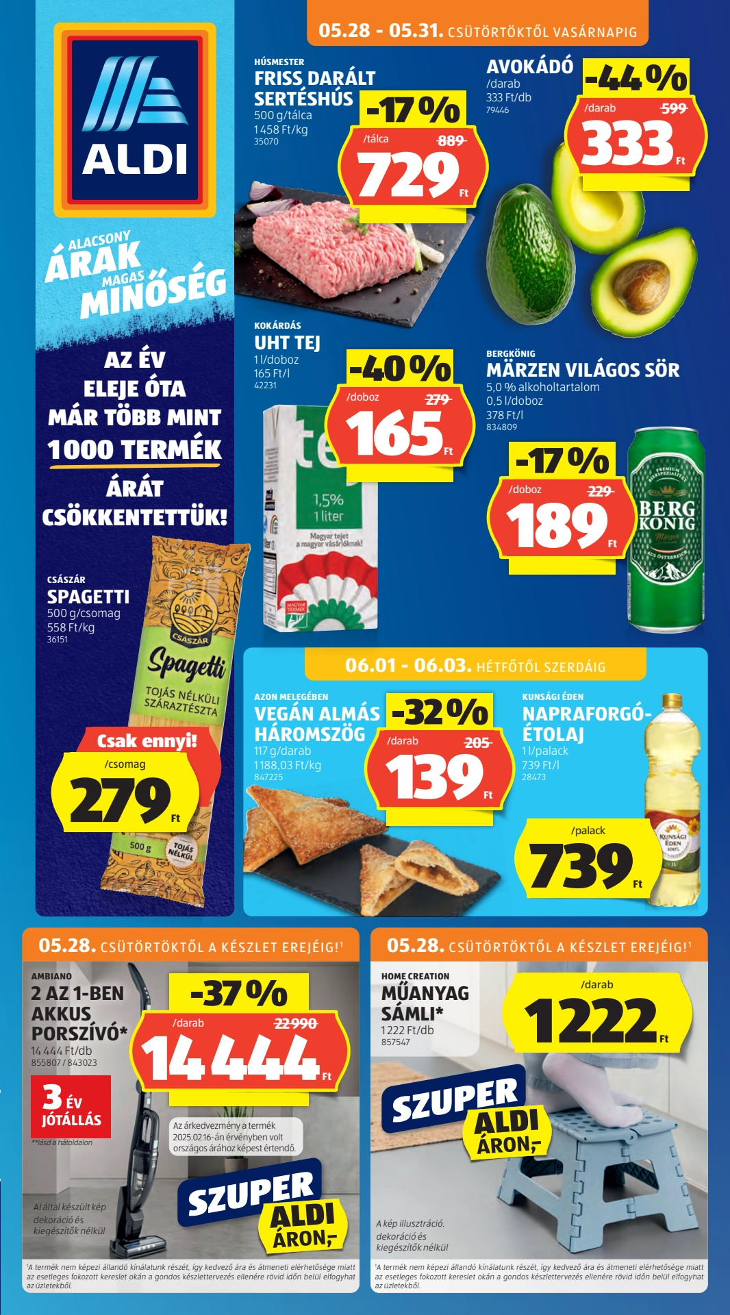 Aldi Szórólap 28.05–03.06.2026 — Oldal 1