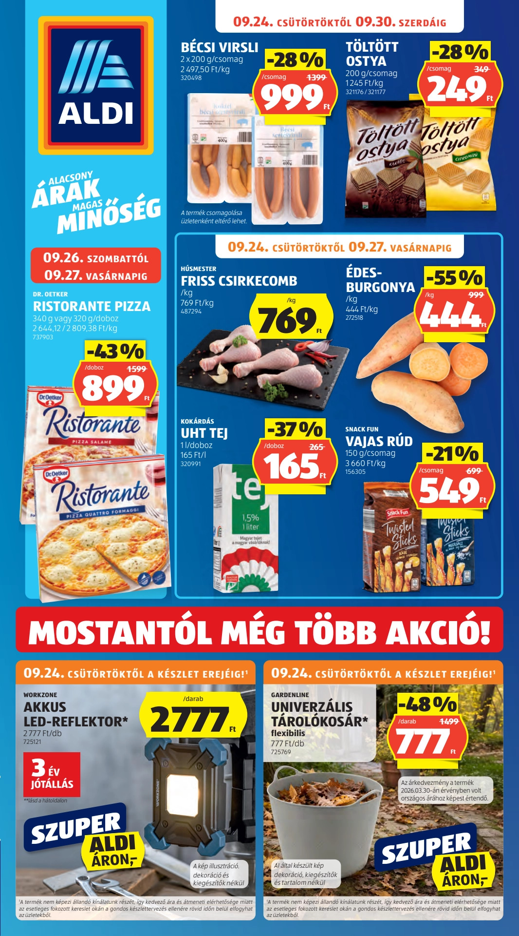 Aldi עלון 24.09–30.09.2026 — עמוד 1