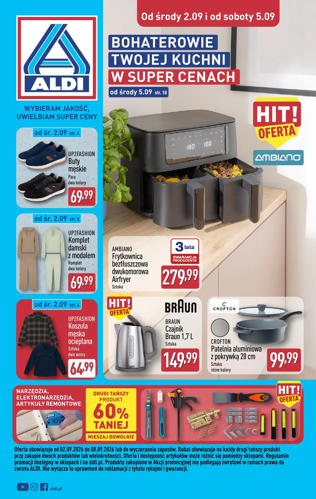Aldi Kataloq 01.09–05.09.2026 — Səhifə 1