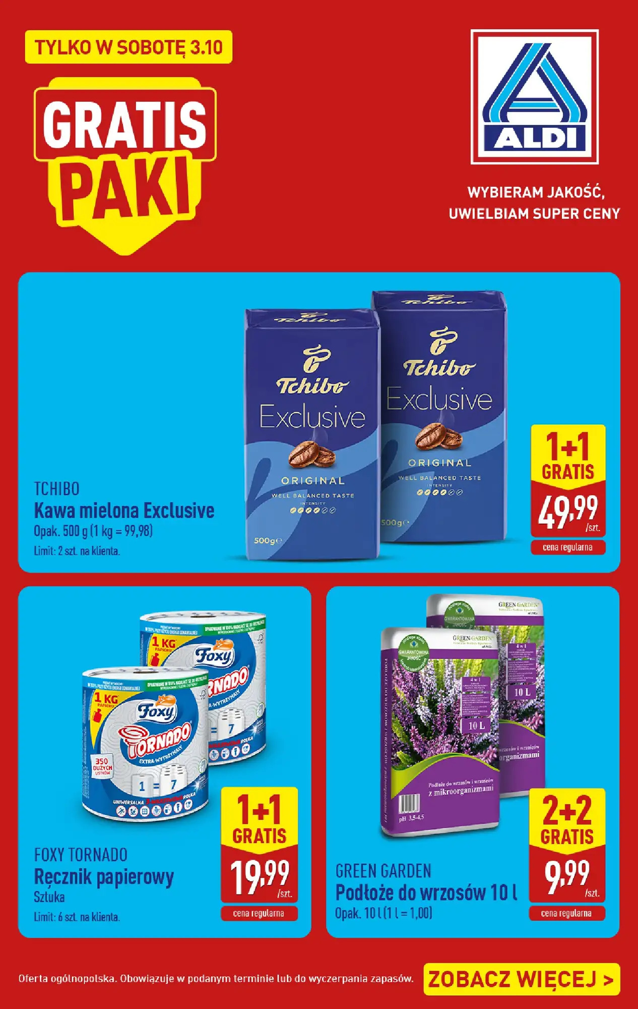 Aldi Брошура 02.10–03.10.2026 — Страница 1