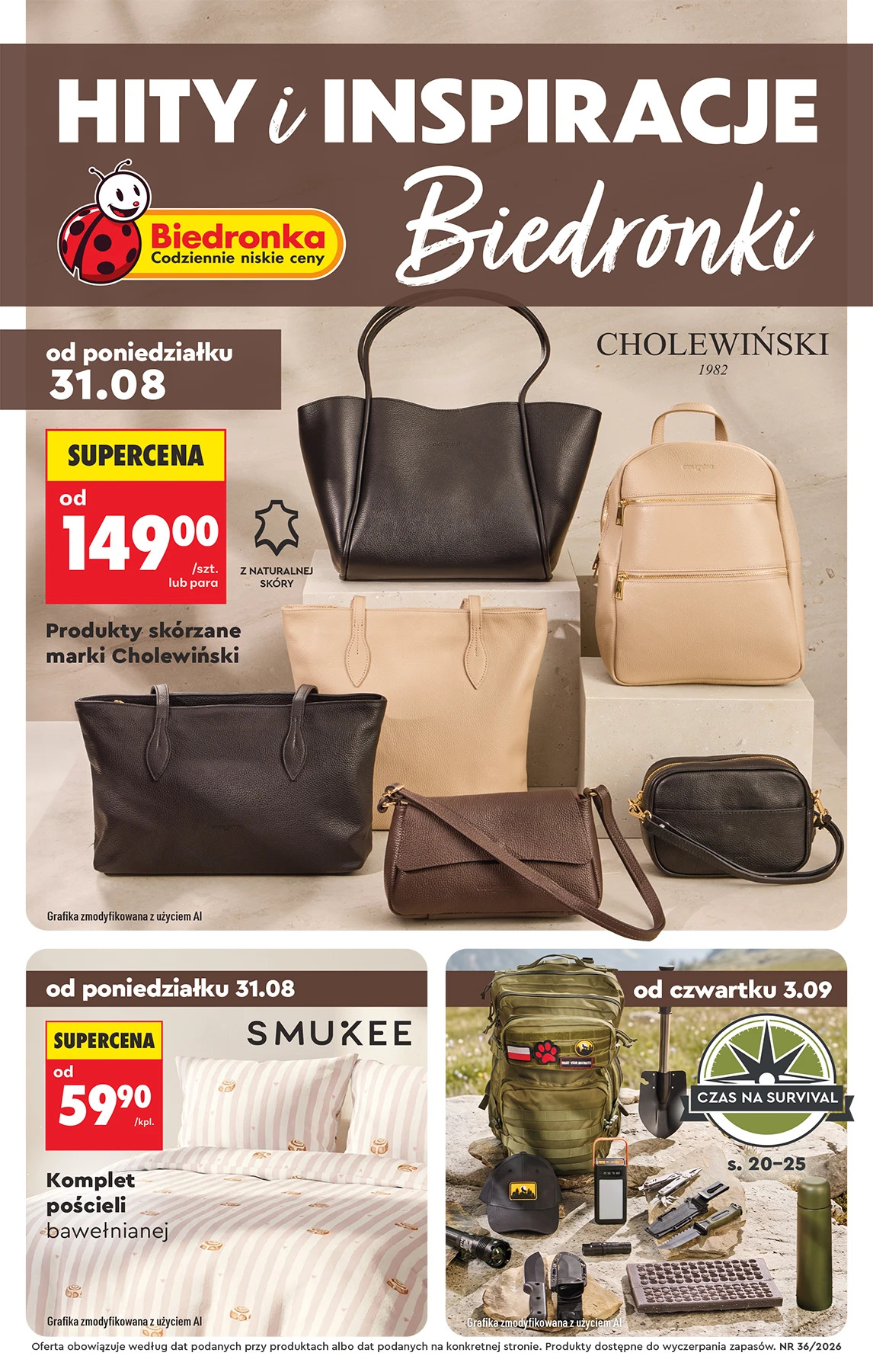 Biedronka Каталог 31.08.2026 — Бет 1