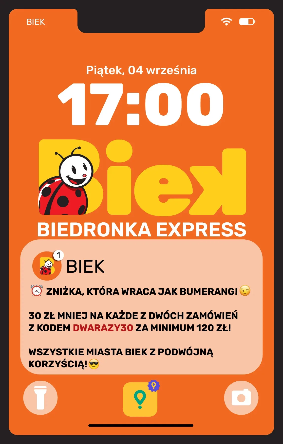 Biedronka Szórólap 04.09.2026 — Oldal 1