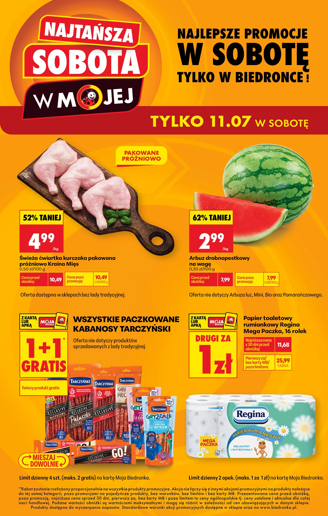 Biedronka Prospekt 11.07.2026 — Seite 1