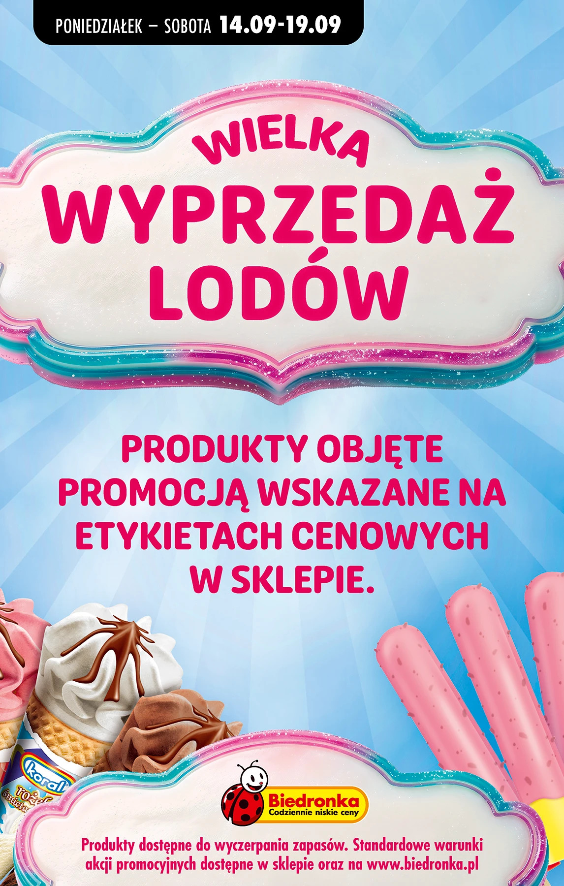 Biedronka Prospekt 14.09.2026 — Seite 1
