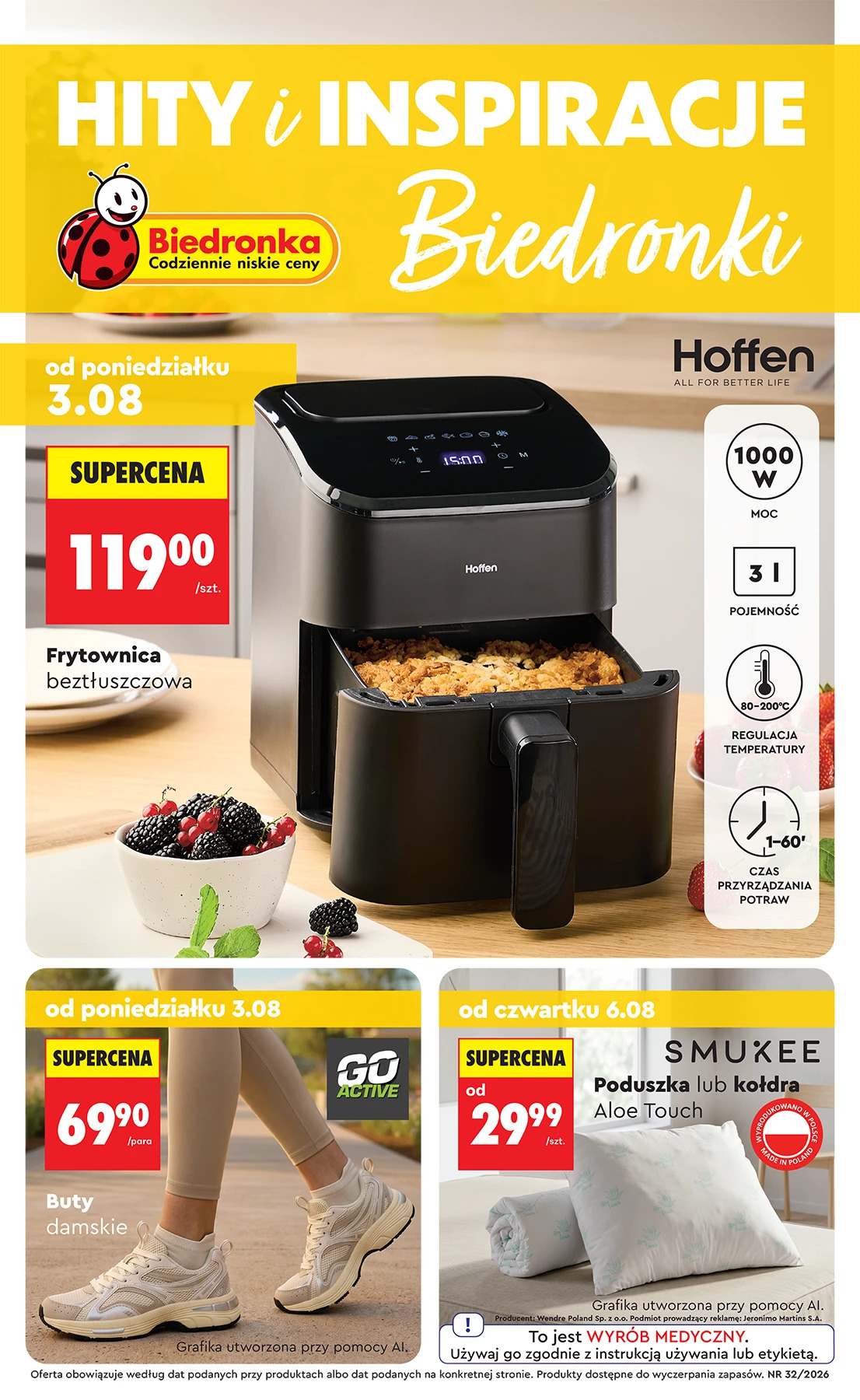 Biedronka Folleto 03.08.2026 — Página 1