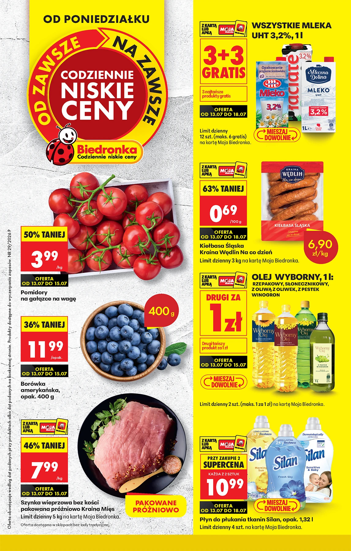 Biedronka Broşür 13.07.2026 — Sayfa 1