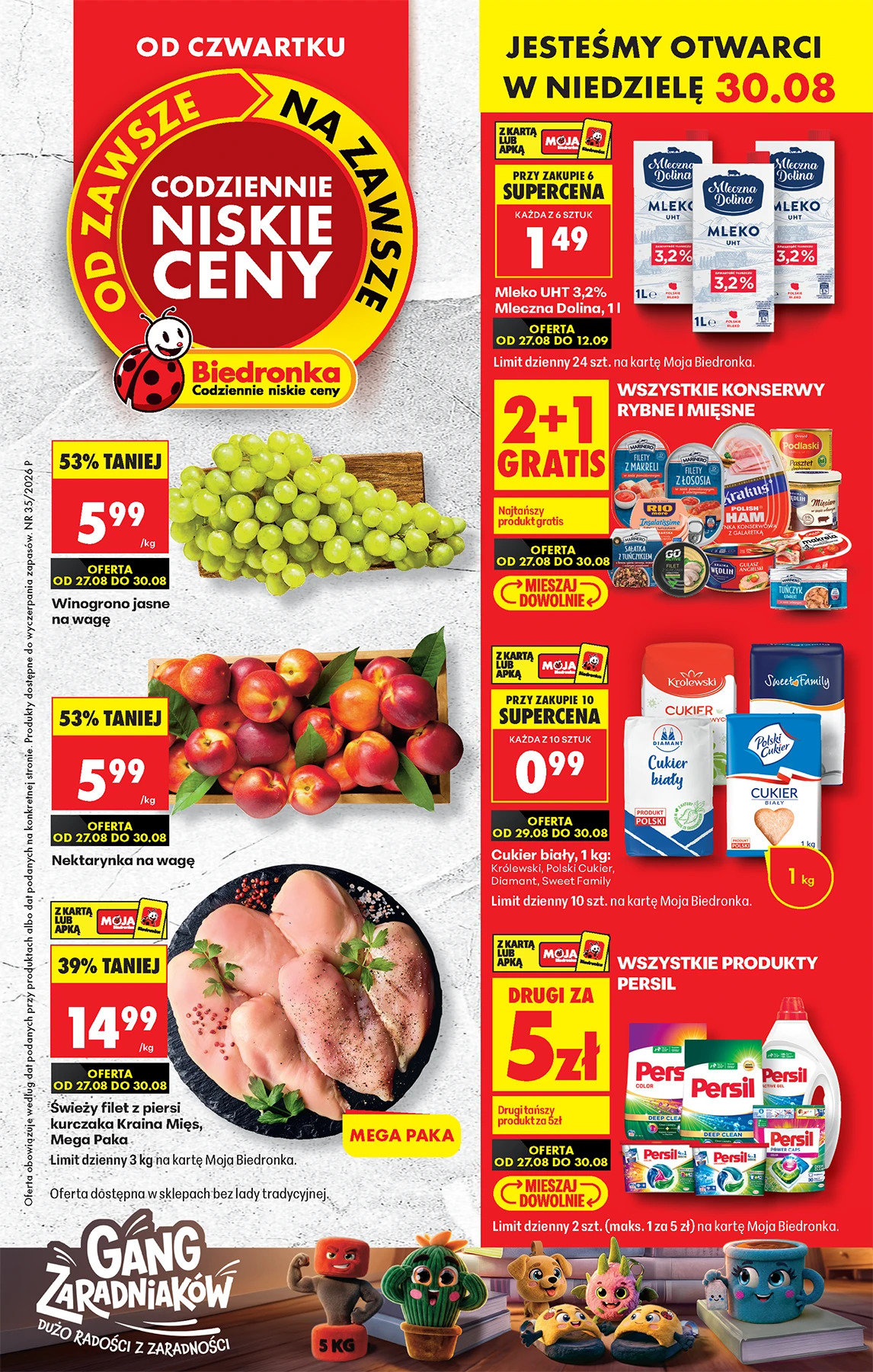 Biedronka Broşür 27.08.2026 — Sayfa 1