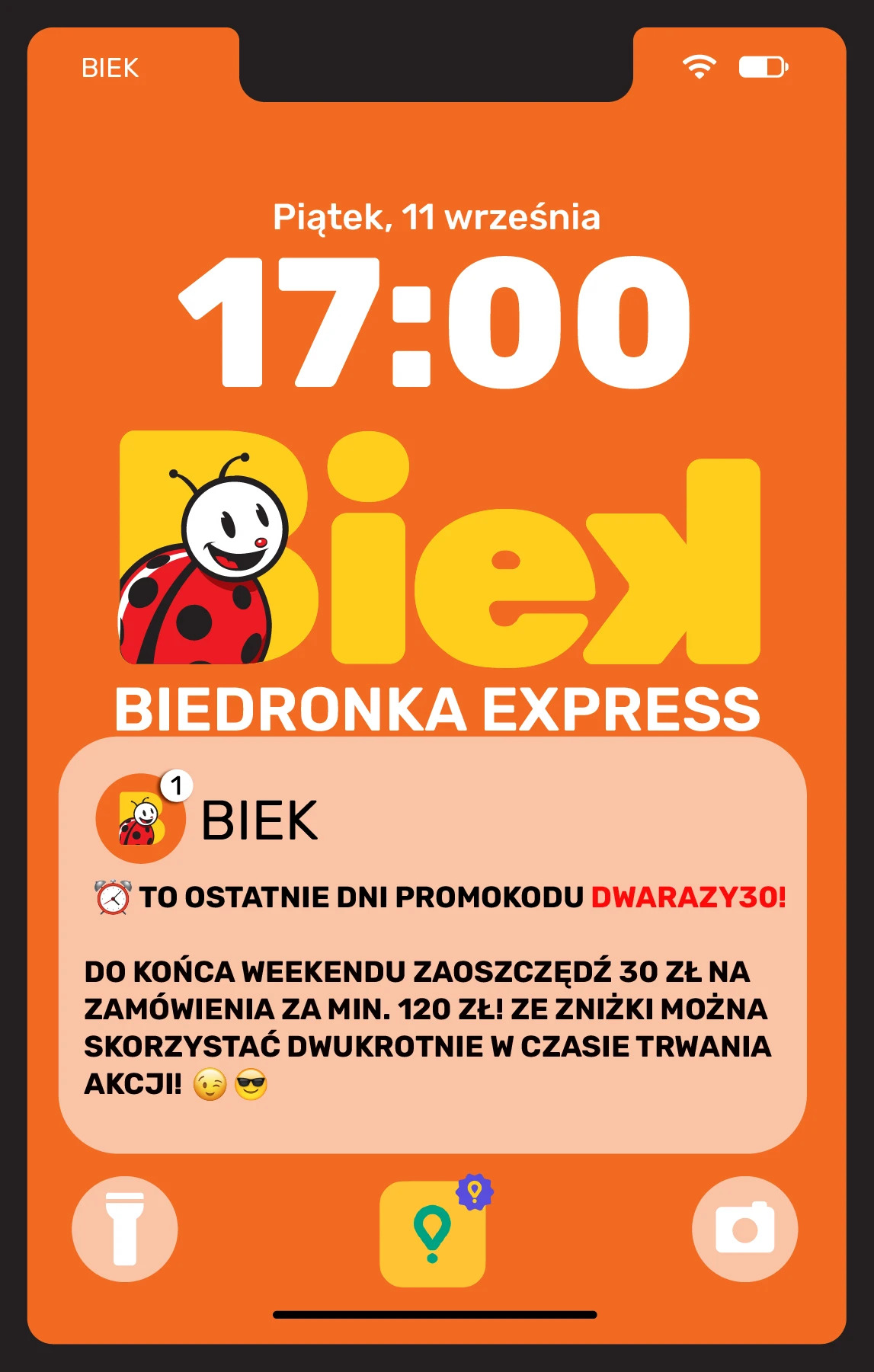 Biedronka Каталог 11.09.2026 — Бет 1
