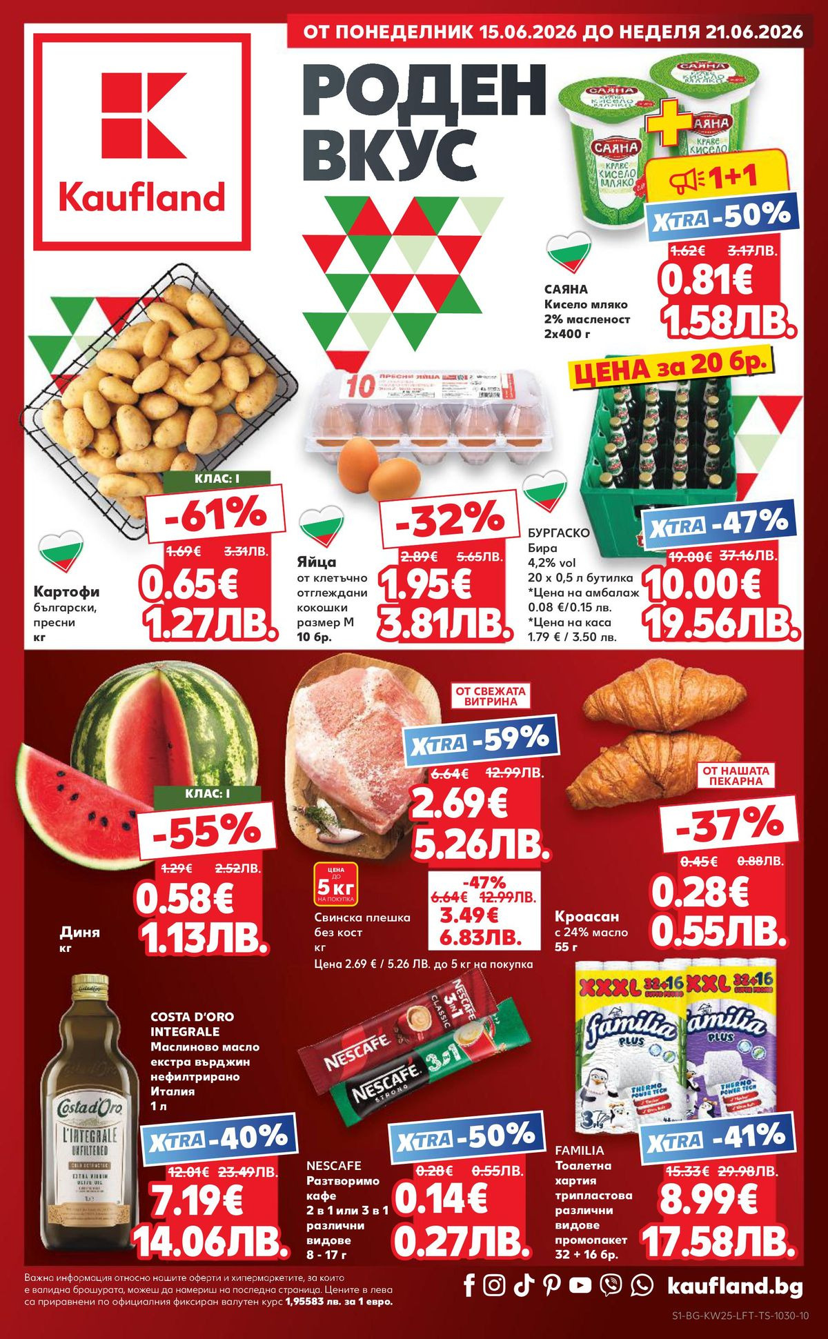 Billa Prospekt 15.06–21.06.2026 — Seite 1