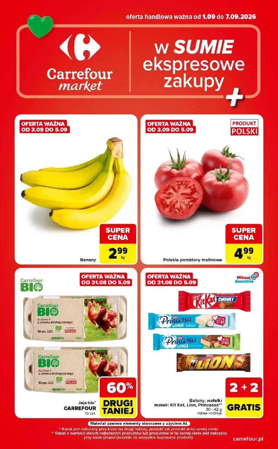 Carrefour Leták 01.09–07.09.2026 — Strana 1