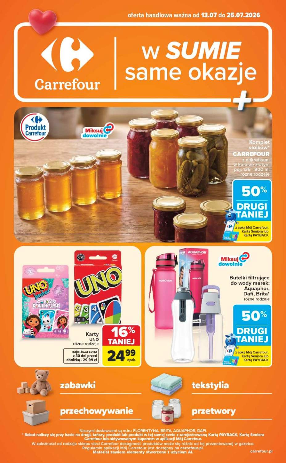 Carrefour Flyer 13.07–19.07.2026 — Page 1