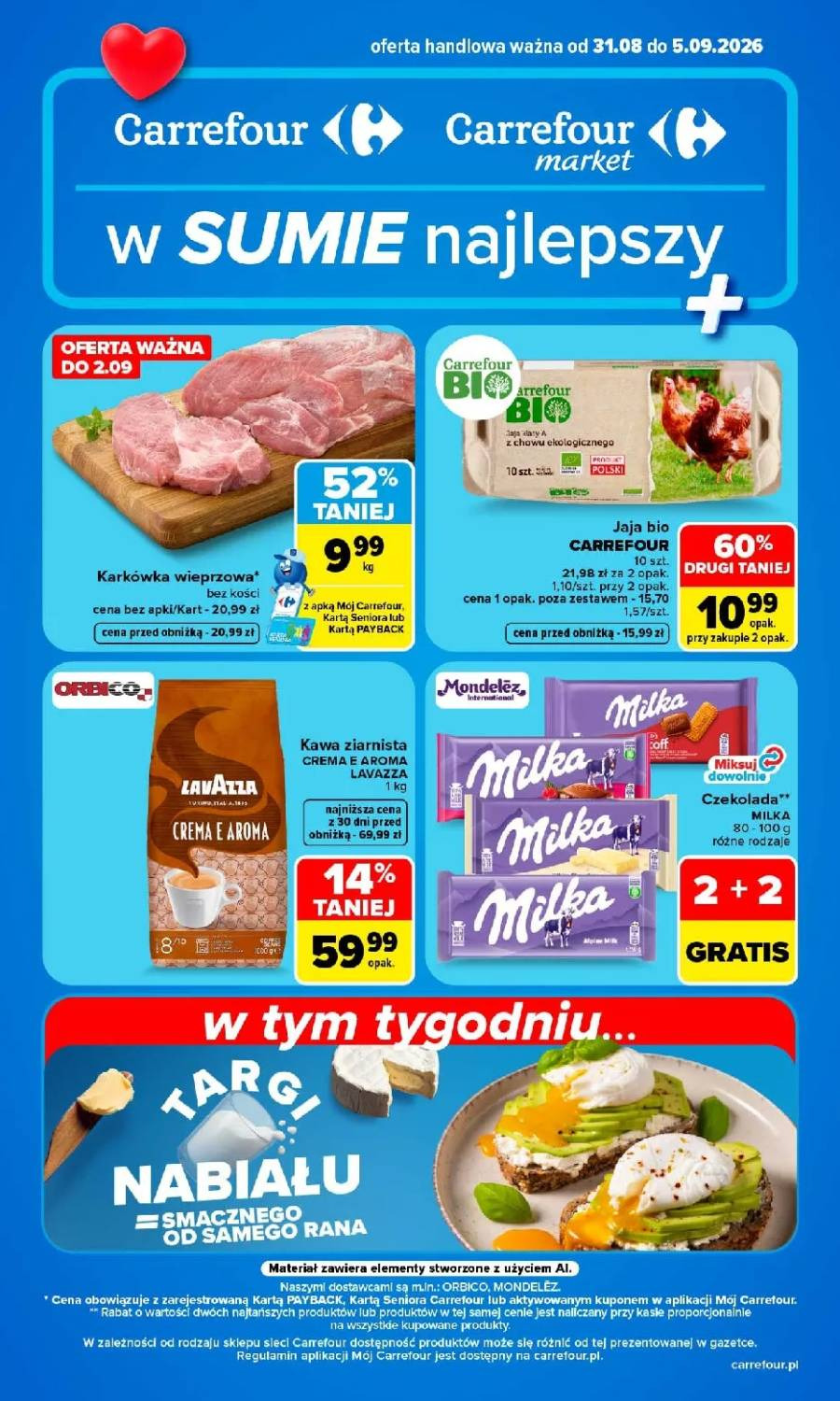 Carrefour Prospekt 31.08–06.09.2026 — Seite 1