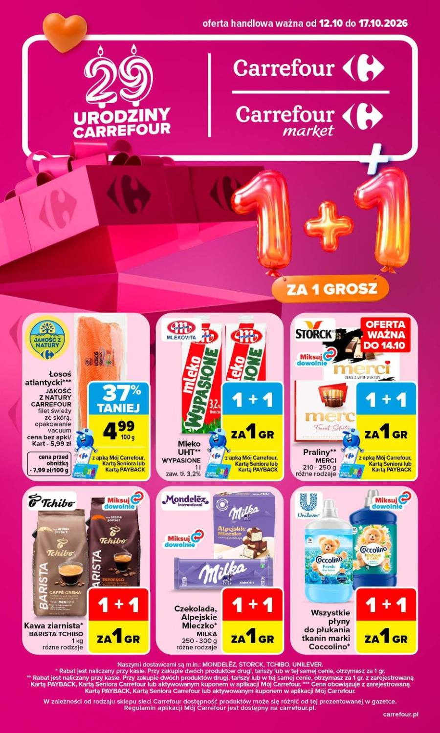 Carrefour Брошура 12.10–18.10.2026 — Страница 1