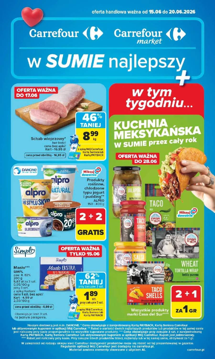 Carrefour Szórólap 15.06–21.06.2026 — Oldal 1