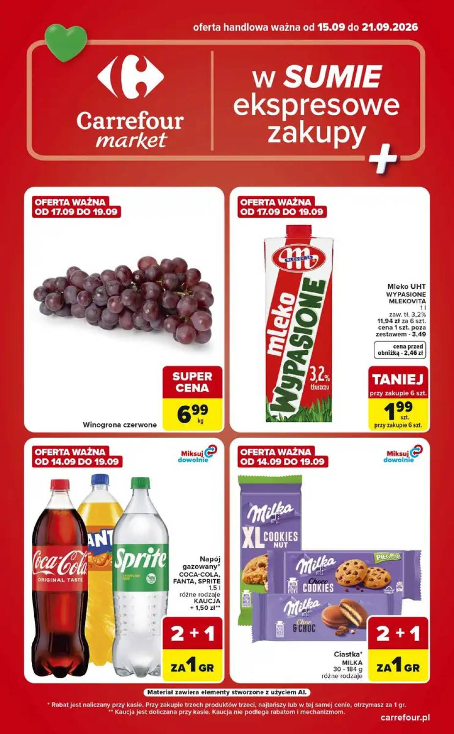 Carrefour Prospekt 15.09–21.09.2026 — Seite 1