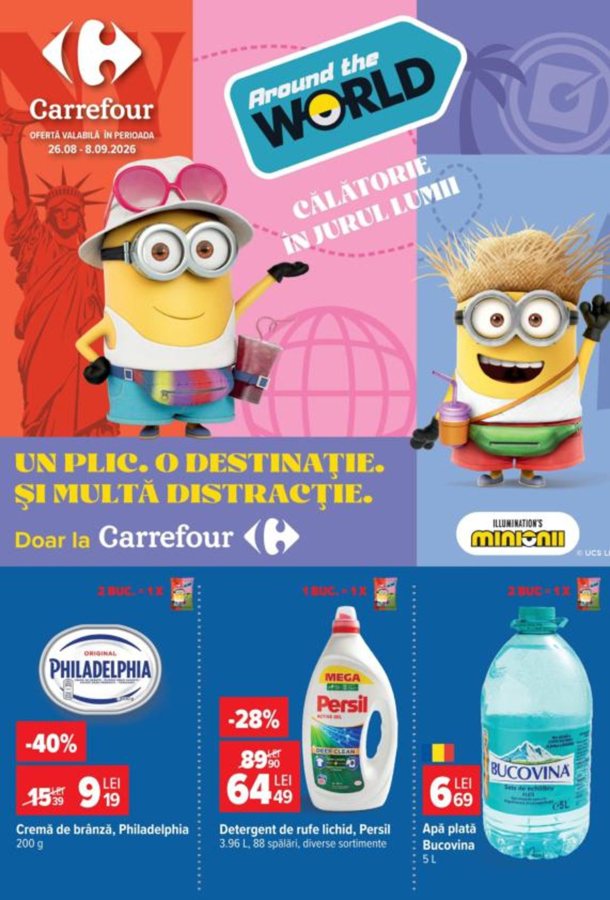 Carrefour Volantino 26.08–08.09.2026 — Pagina 1
