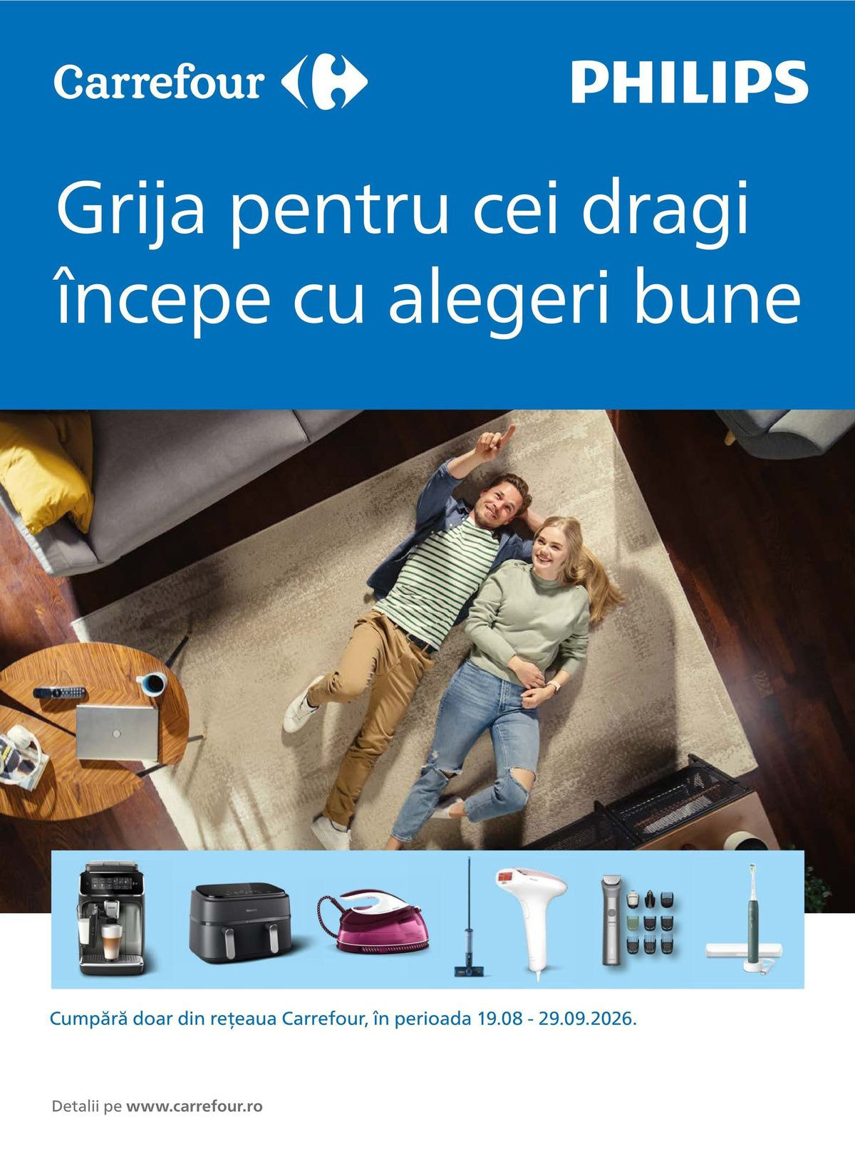 Carrefour Φυλλάδιο 19.08–29.09.2026 — Σελίδα 1