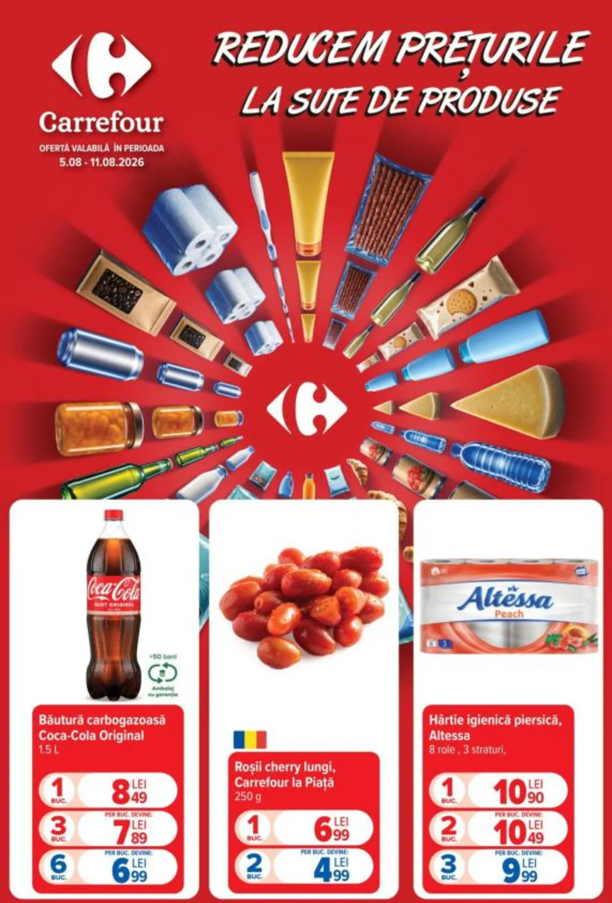 Carrefour კატალოგი 05.08–11.08.2026 — გვ. 1