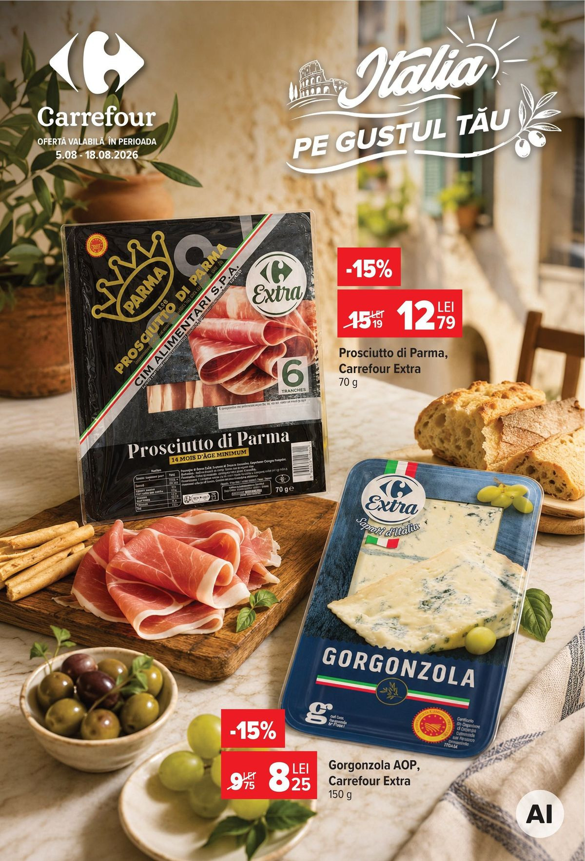 Carrefour Leták 05.08–18.08.2026 — Strana 1