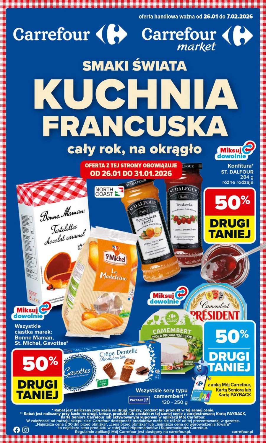 Carrefour Брошура 26.01–01.02.2026 — Страница 1