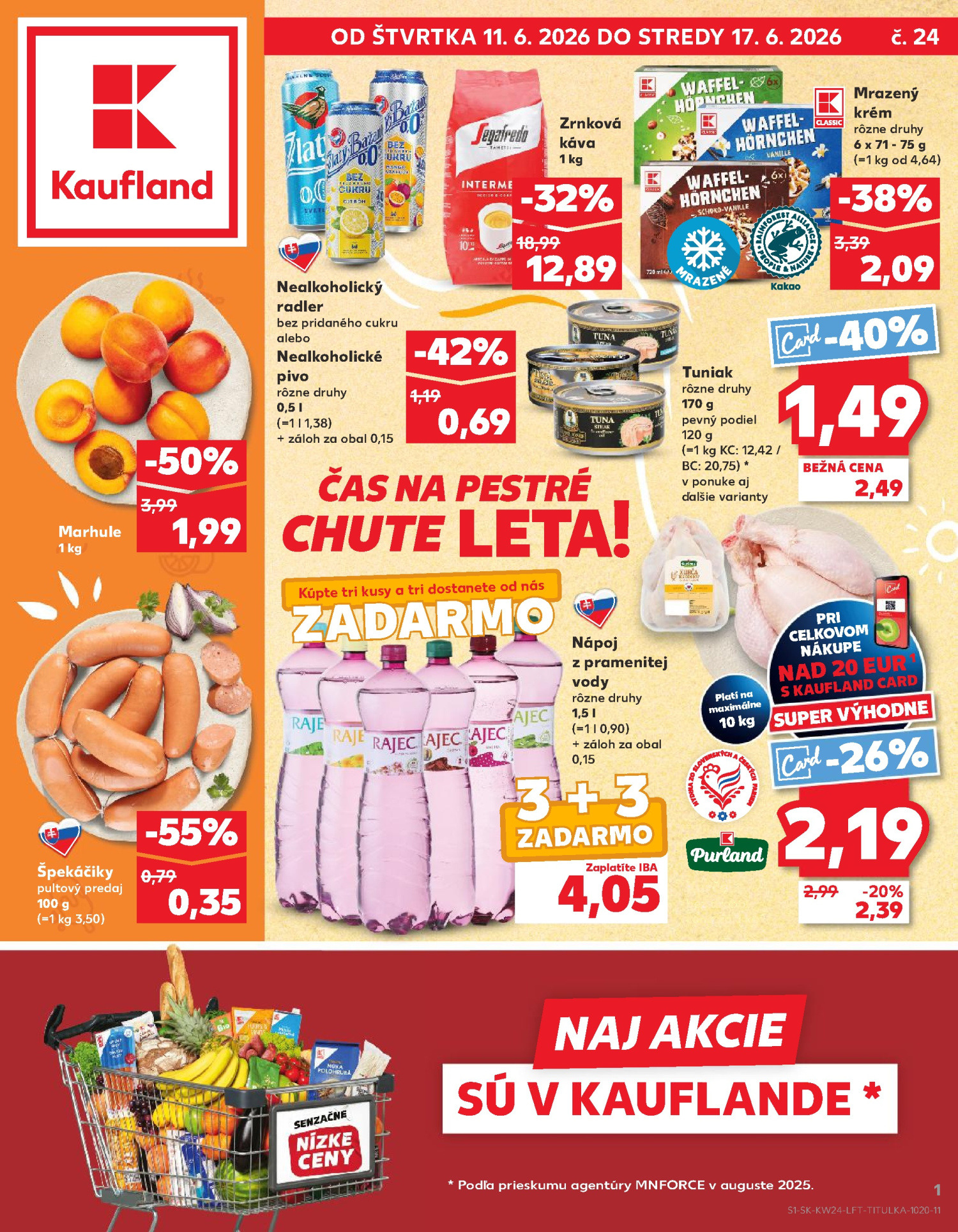COOP Jednota Gazetka 11.06–17.06.2026 — Strona 1