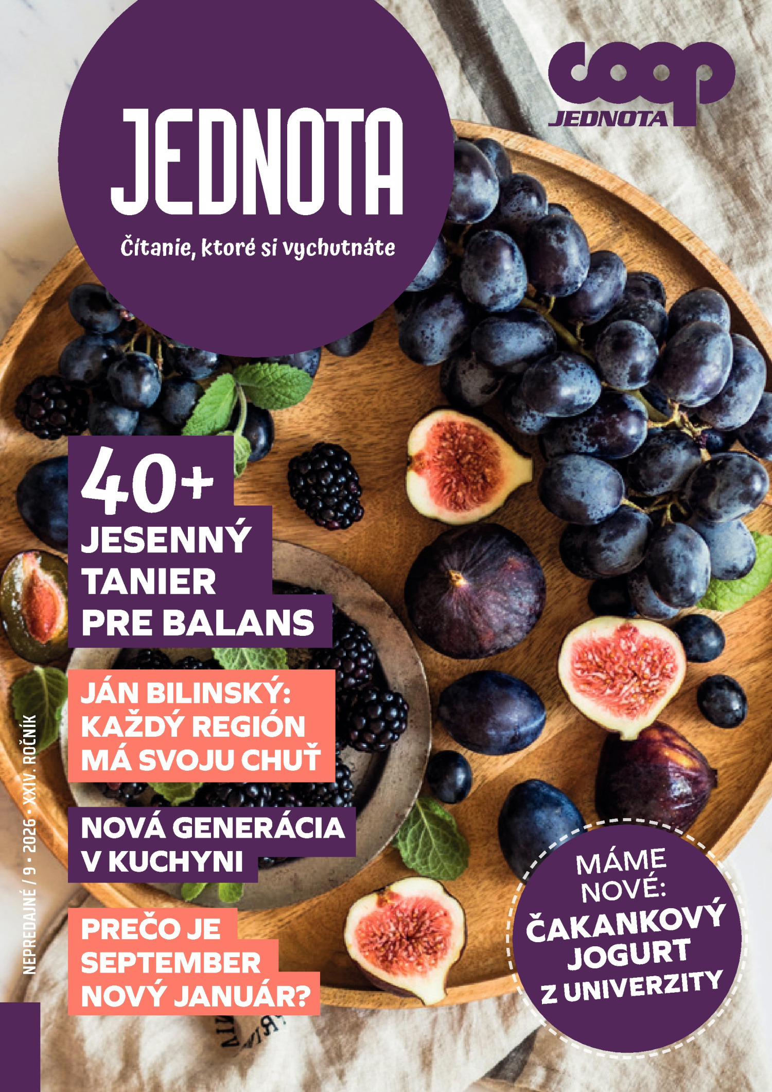 COOP Jednota Leták 01.09–07.09.2026 — Strana 1