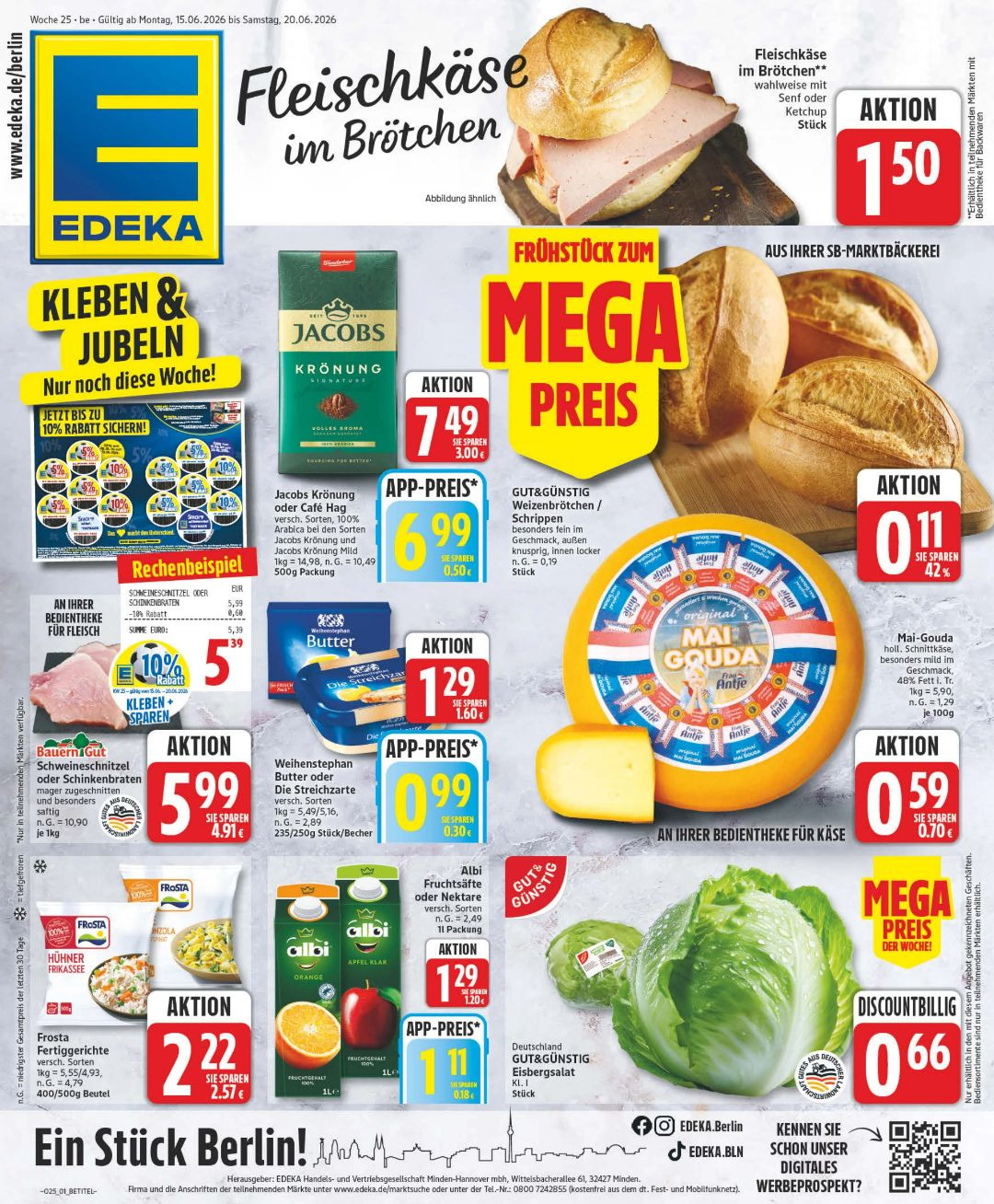 Edeka Gazetka 14.06–20.06.2026 — Strona 1
