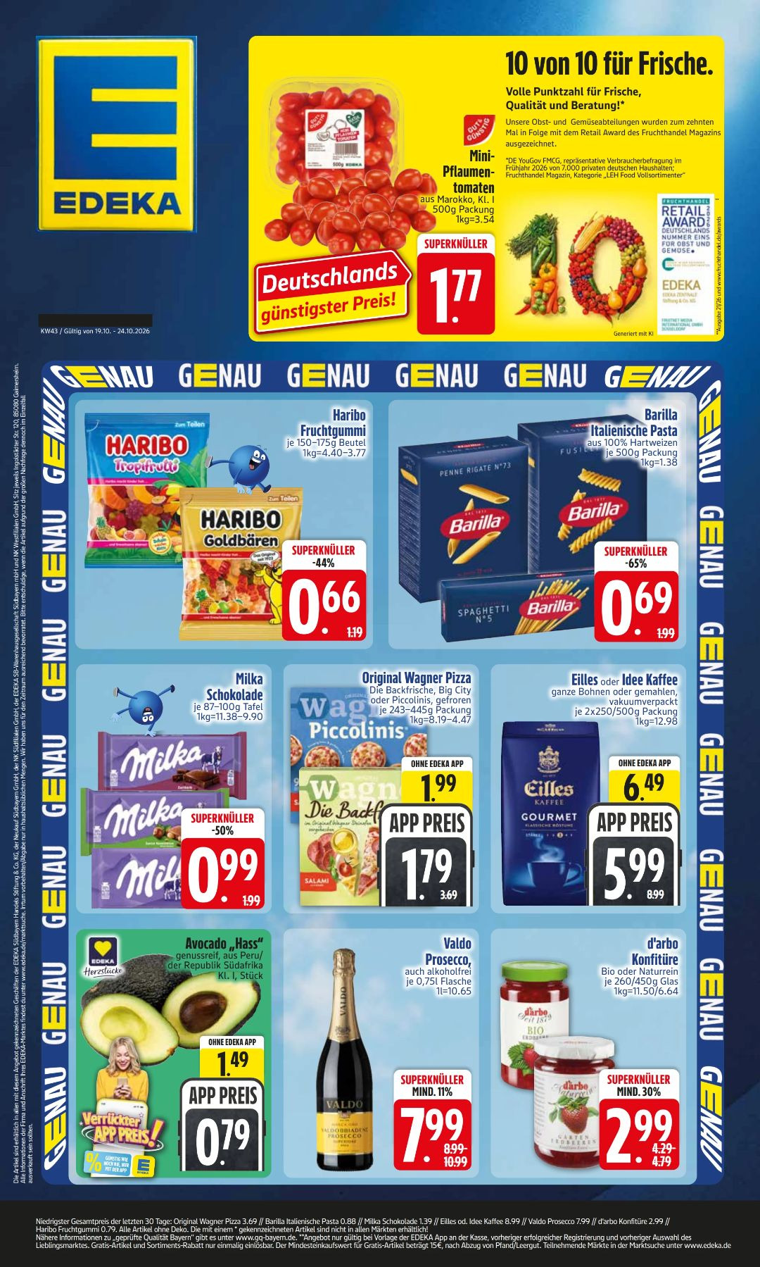 Edeka Gazetka 18.10–24.10.2026 — Strona 1