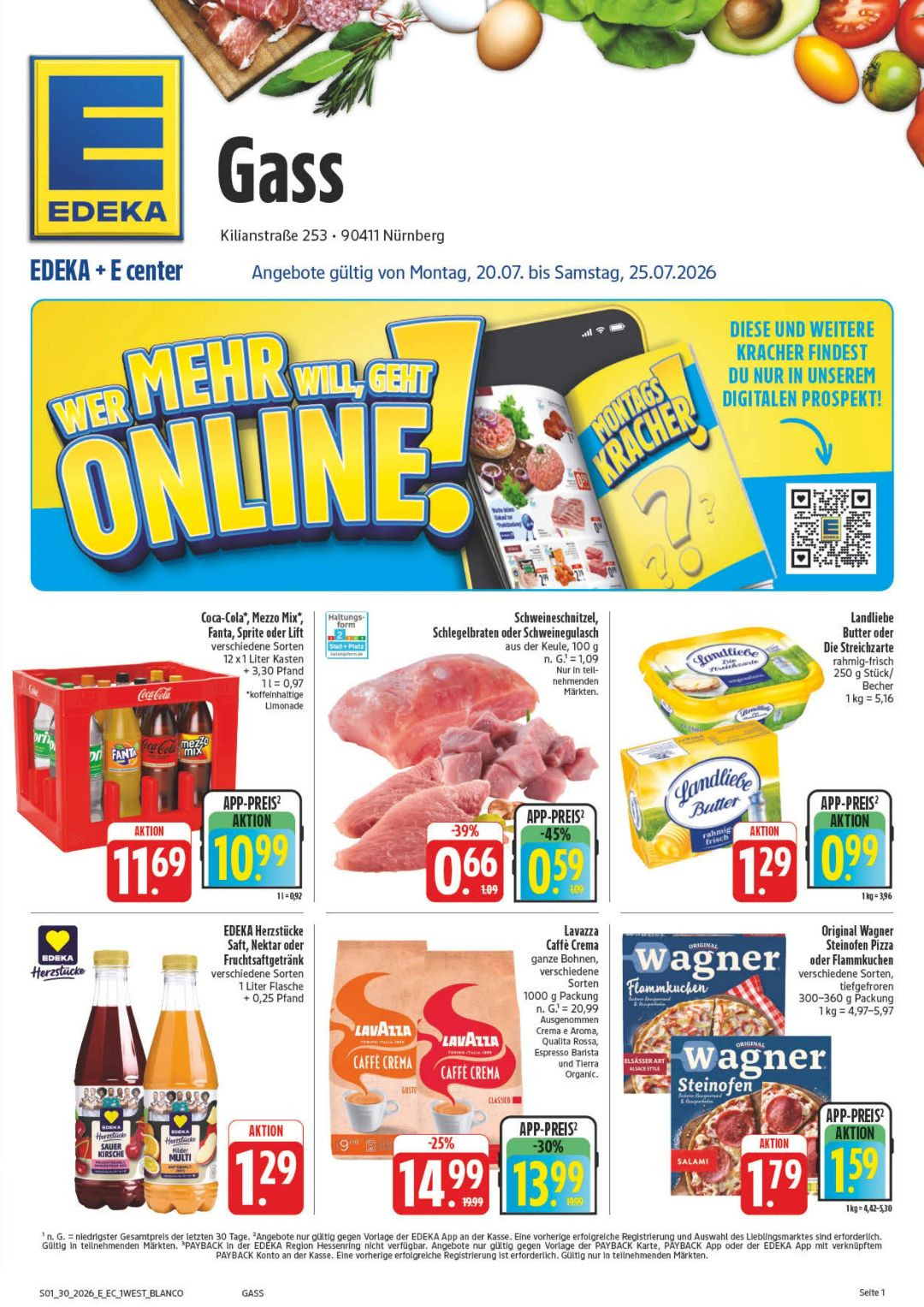 Edeka Gazetka 19.07–22.07.2026 — Strona 1