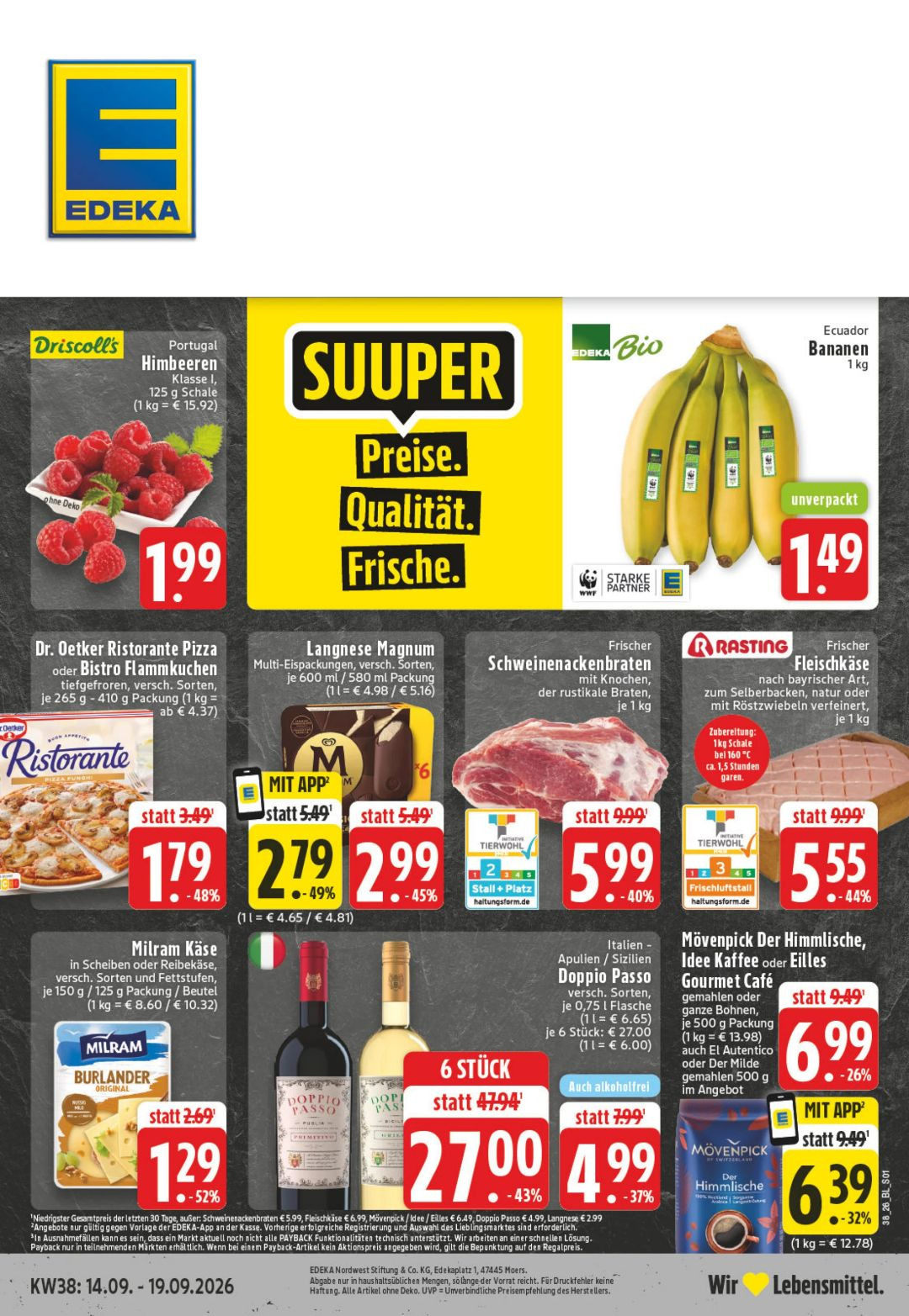 Edeka Gazetka 13.09–19.09.2026 — Strona 1
