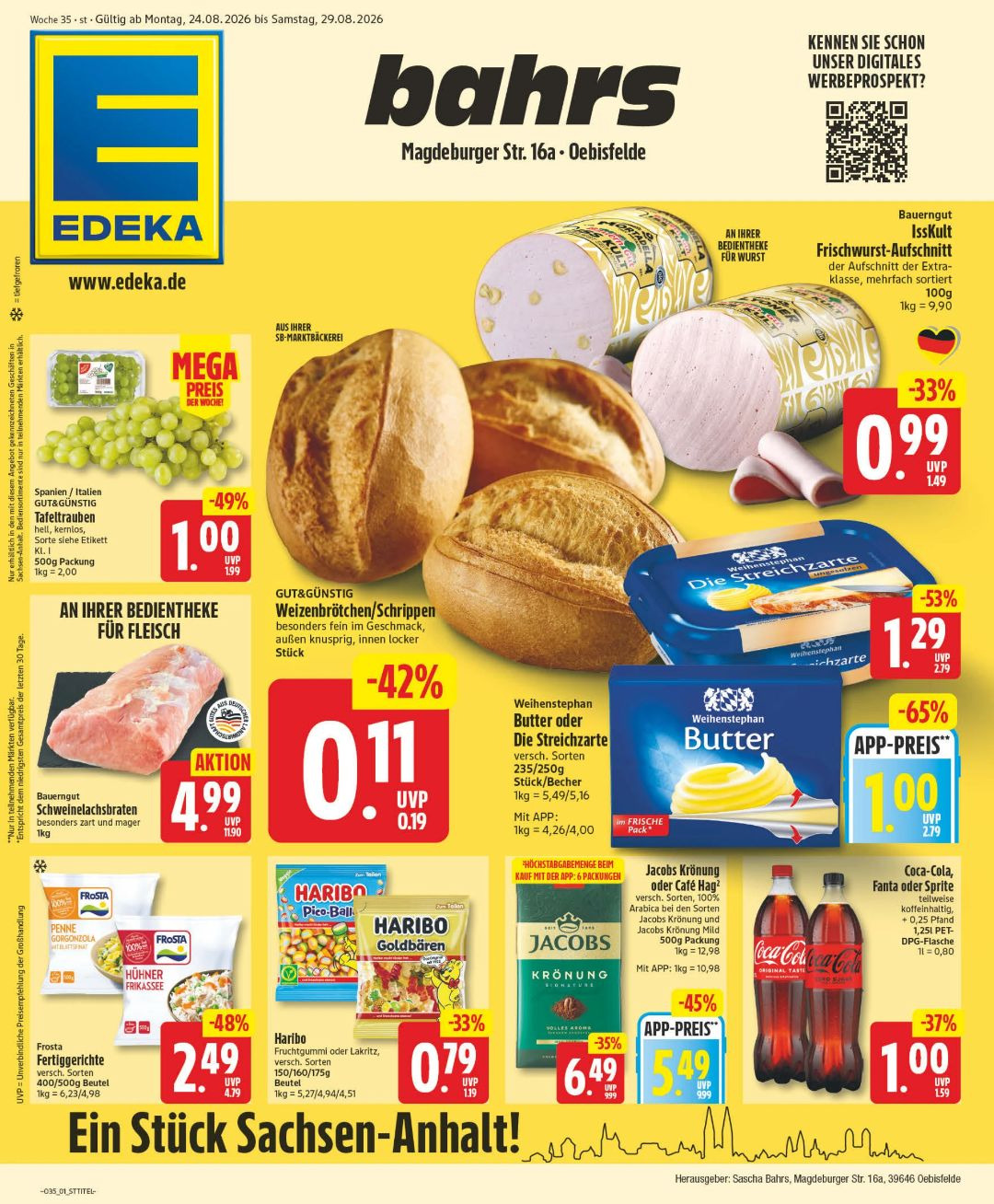 Edeka עלון 23.08–29.08.2026 — עמוד 1