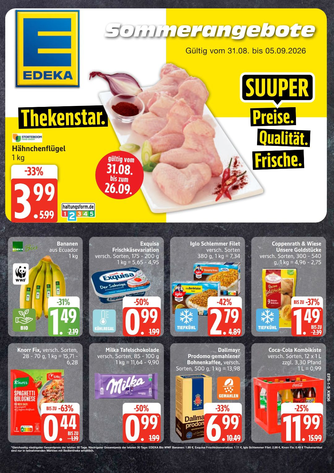 Edeka Flyer 30.08–05.09.2026 — Page 1