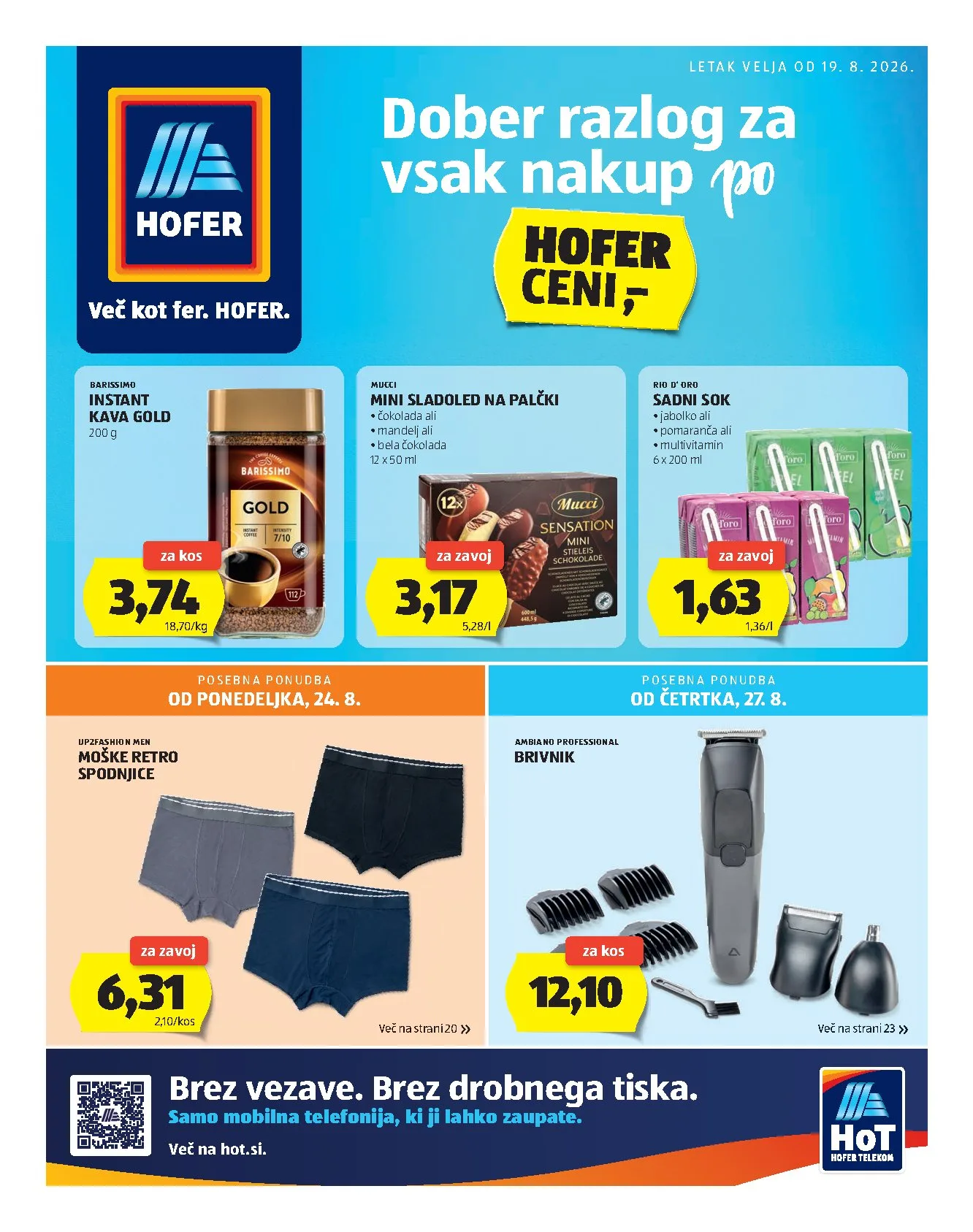 Hofer Fletushkë 24.08–30.08.2026 — Faqe 1