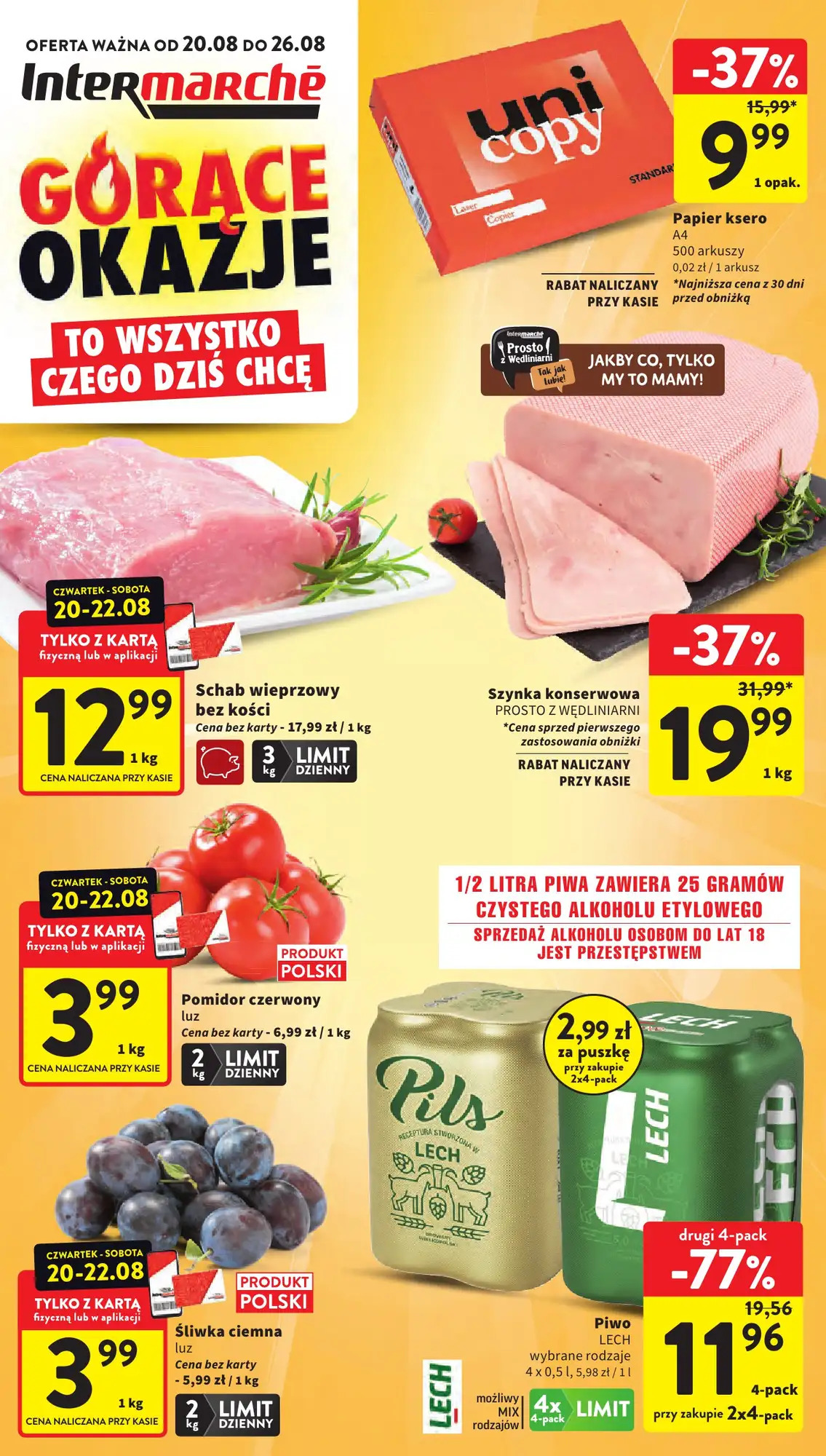 Intermarche Leták 19.08–26.08.2026 — Strana 1