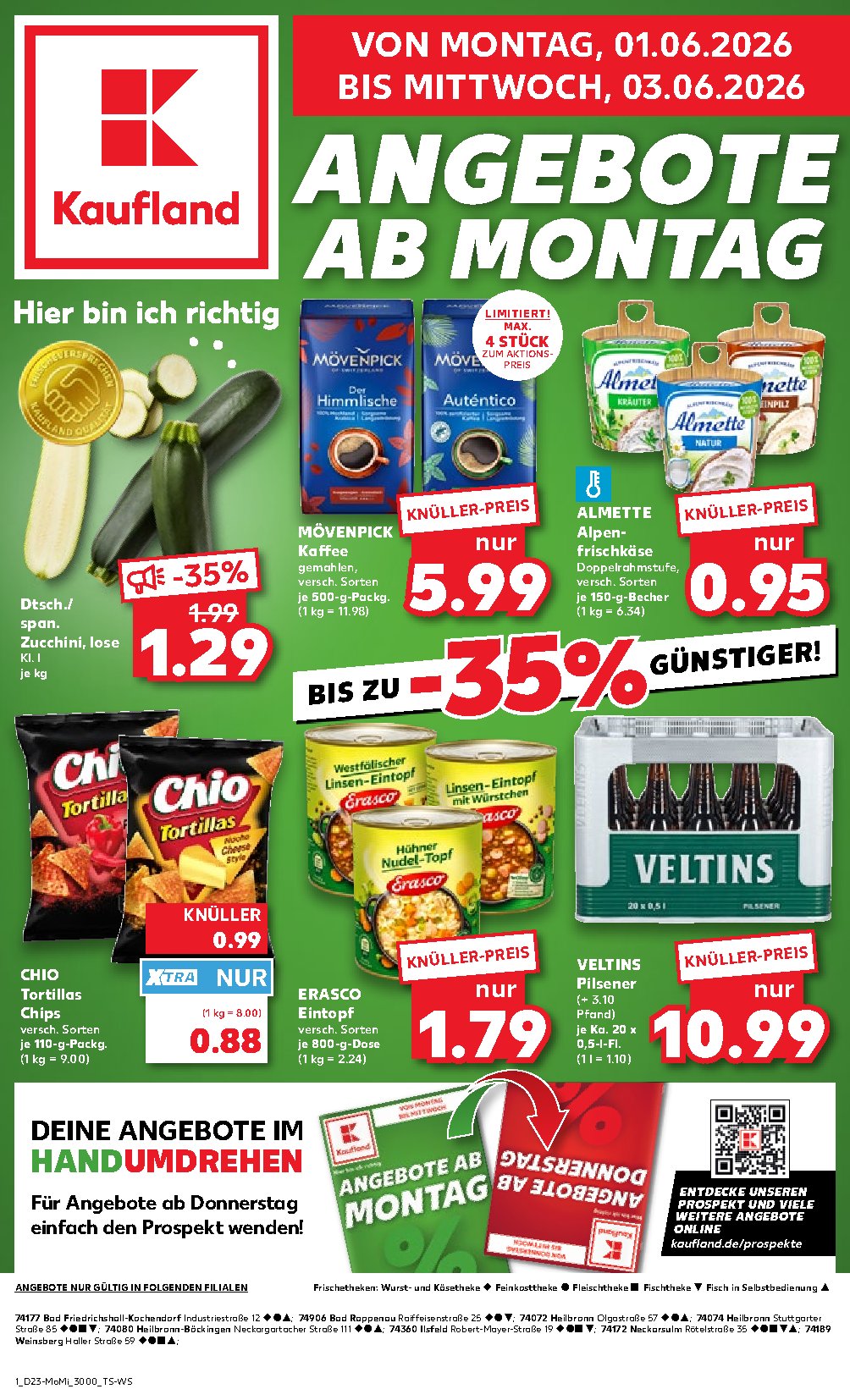 Kaufland Szórólap 01.06–03.06.2026 — Oldal 1