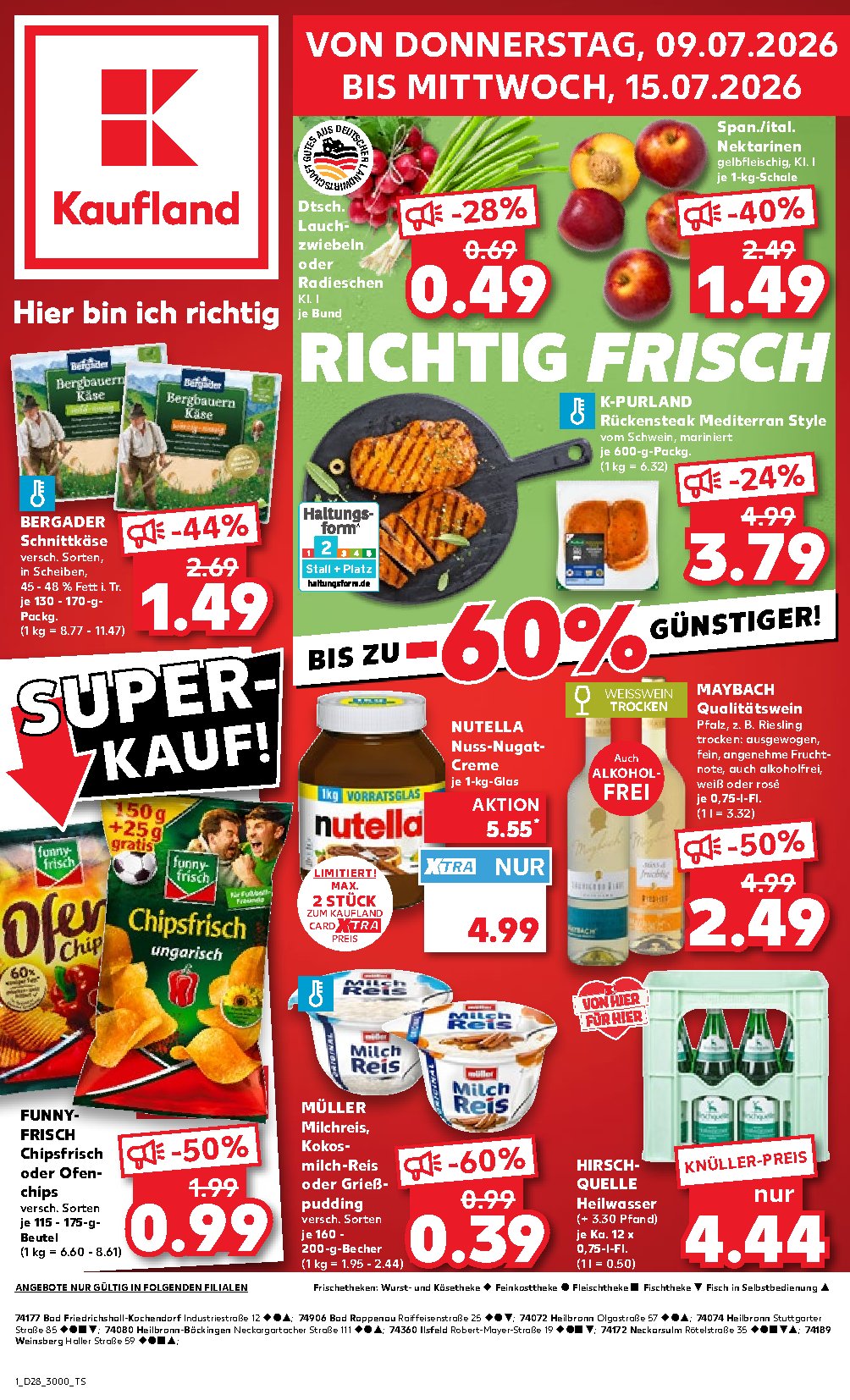 Kaufland Flyer 09.07–15.07.2026 — Page 1