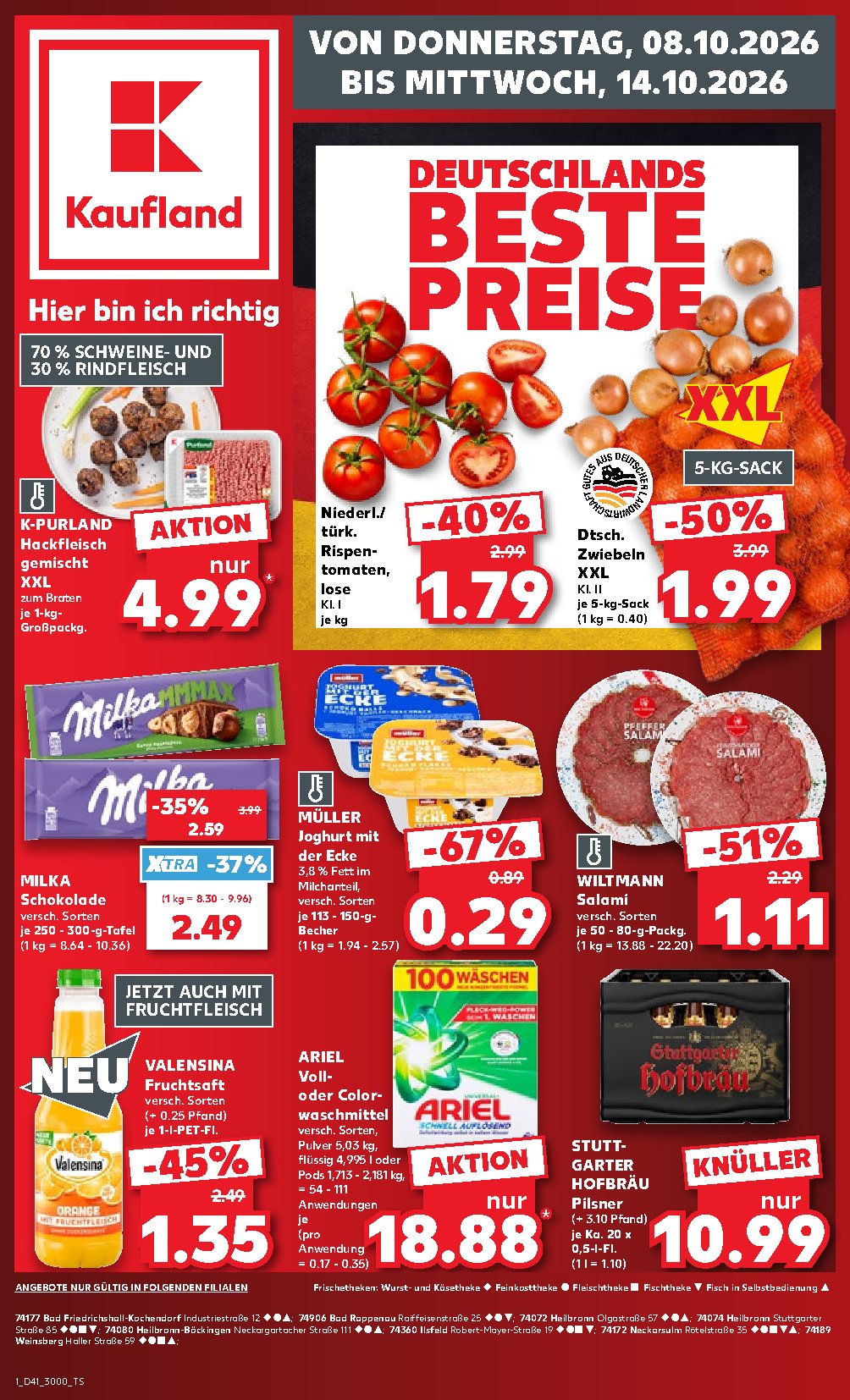 Kaufland Szórólap 08.10–14.10.2026 — Oldal 1