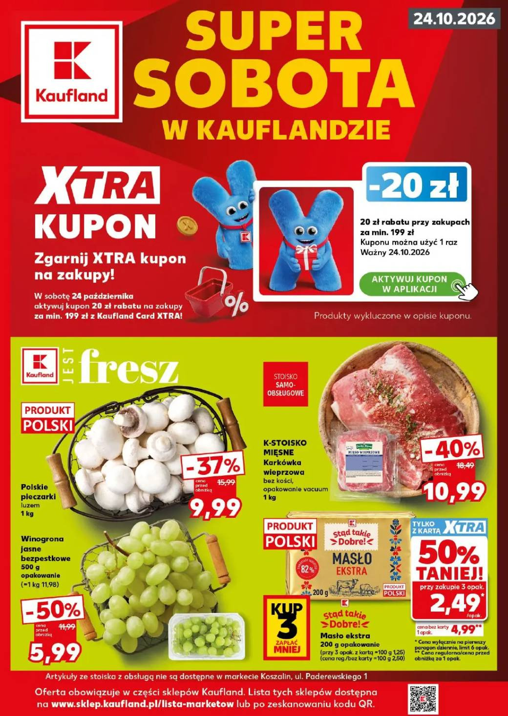 Kaufland Broşür 24.10–30.10.2026 — Sayfa 1