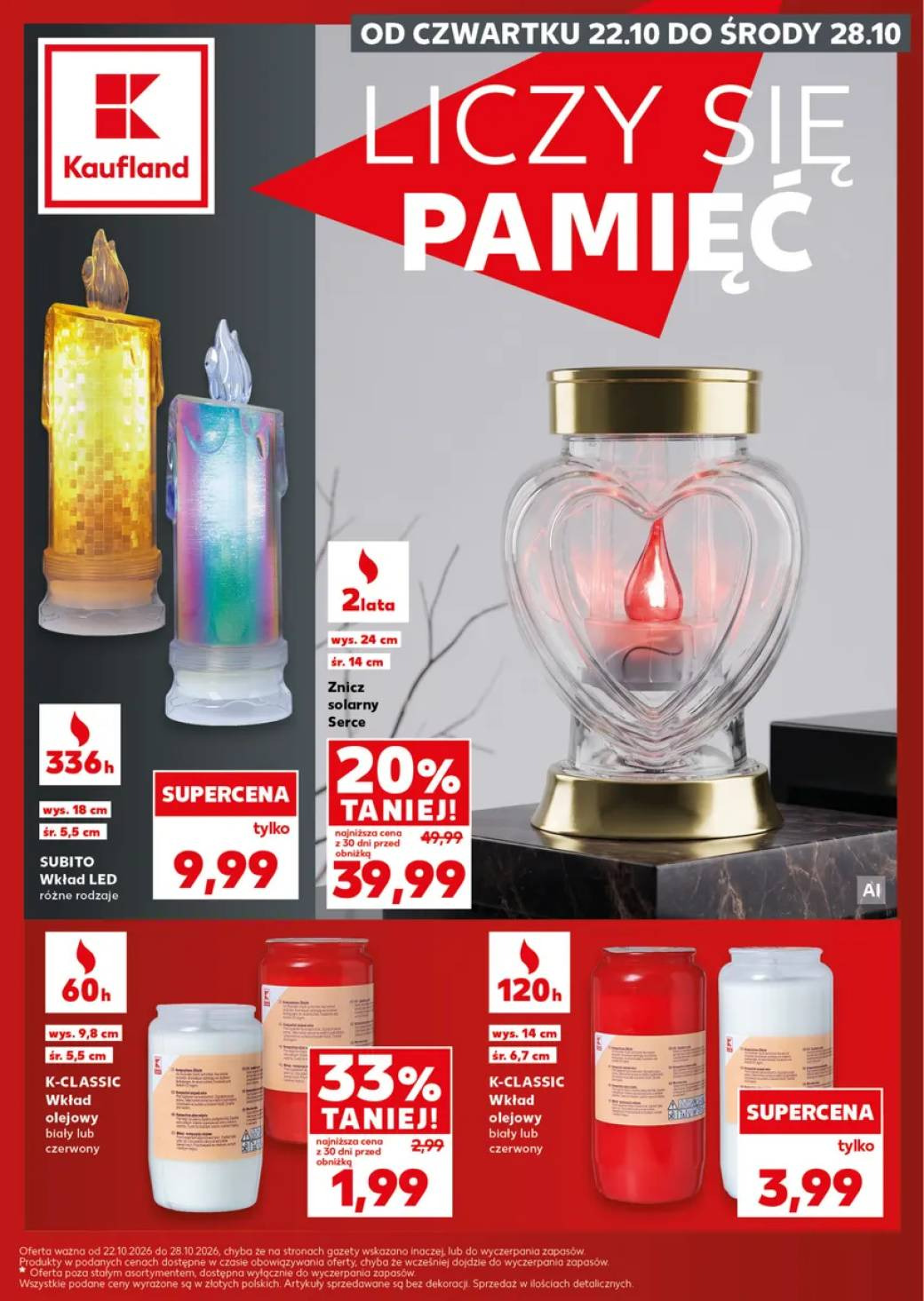 Kaufland Broşür 22.10–28.10.2026 — Sayfa 1