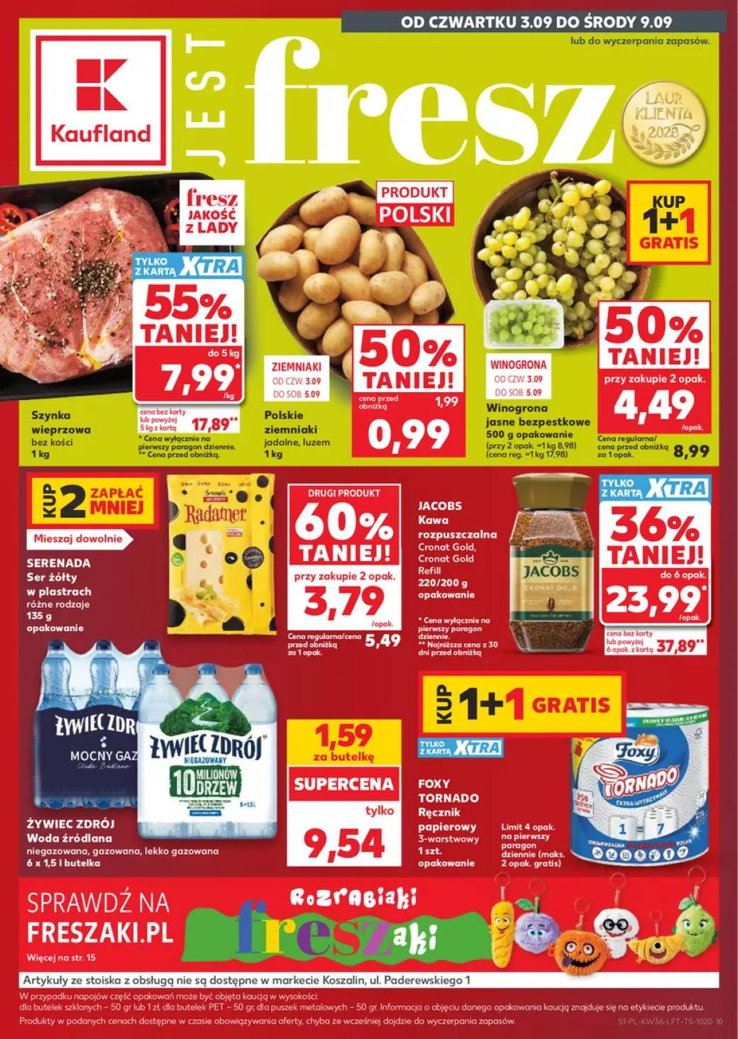 Kaufland Leták 03.09–09.09.2026 — Strana 1