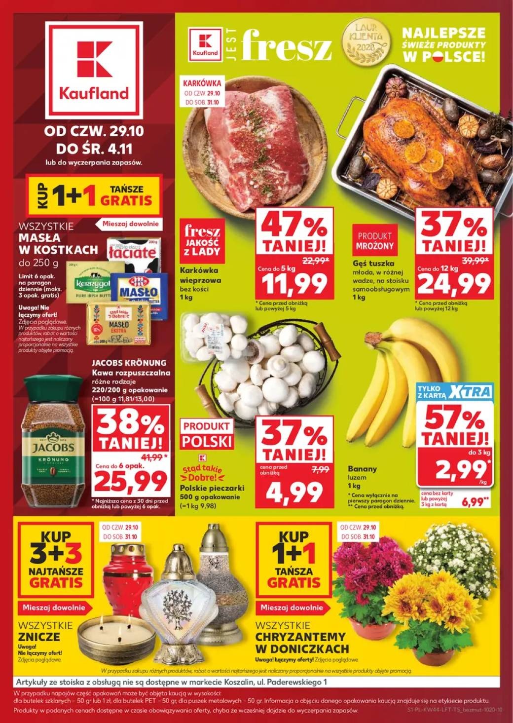 Kaufland Volantino 29.10–04.11.2026 — Pagina 1